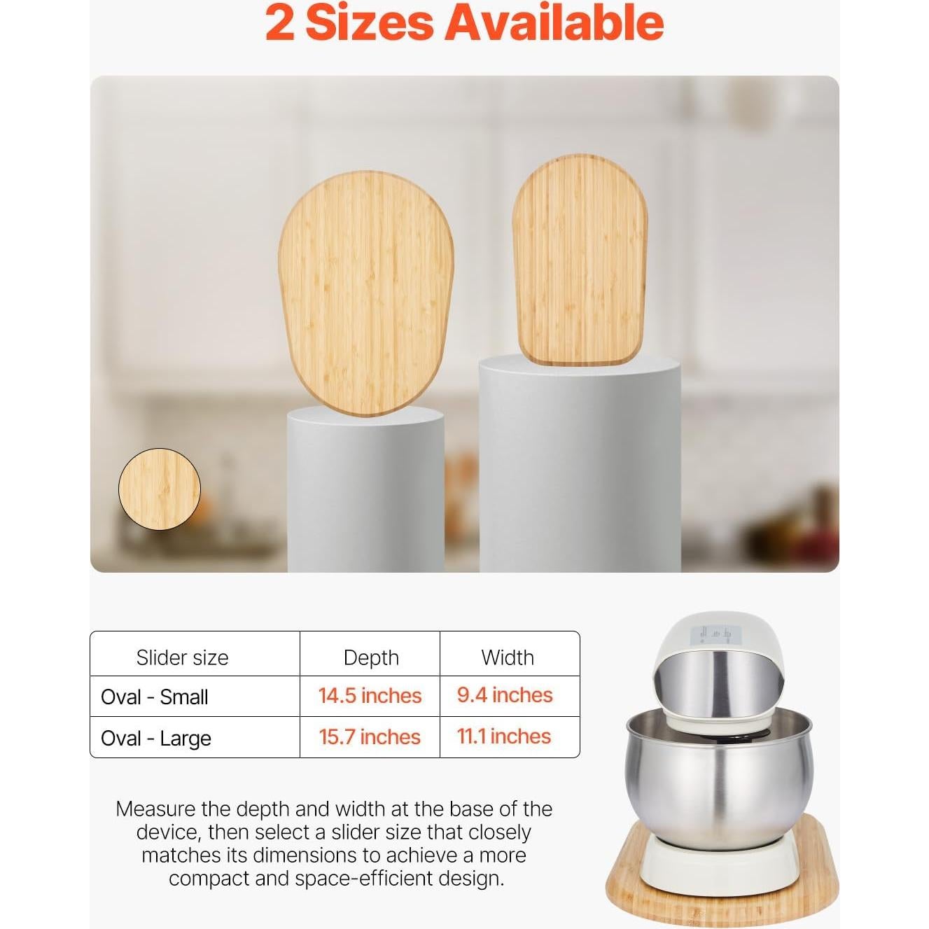 Alfombrilla Deslizante VEVOR para Mezclador Kitchen Aid 4.5-5 Qt