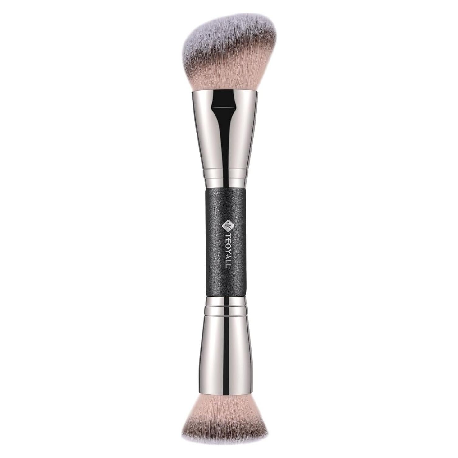 Pincel de Contorno Doble Cara TEOYALL - Punta Plana y Angulada