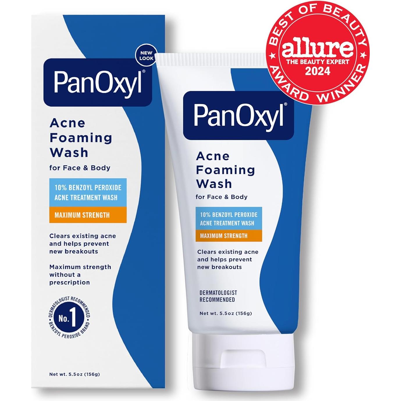 Lavado Espumoso Antiacné PanOxyl 10% Peróxido 155.9 g