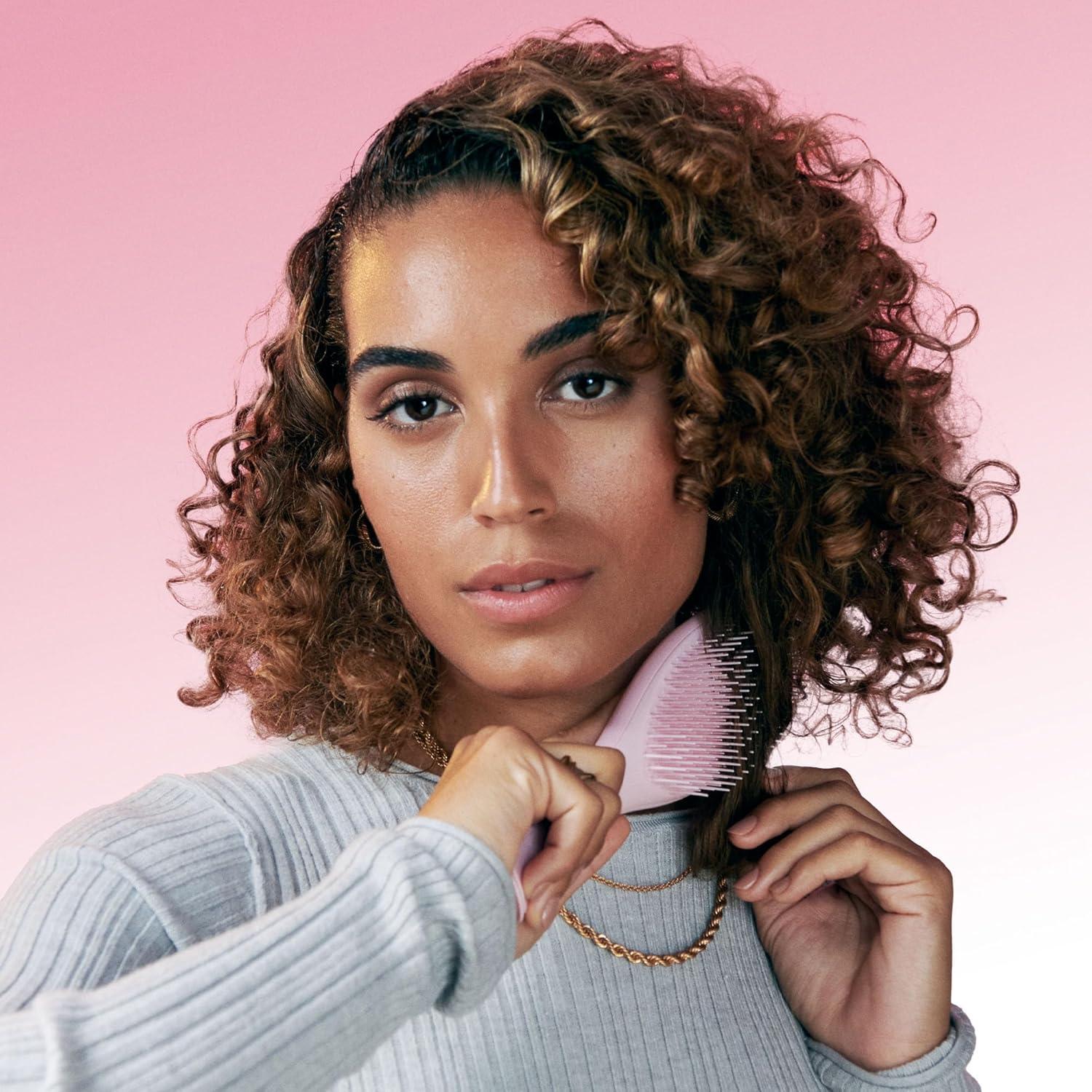 Cepillo Desenredante Tangle Teezer Rosa para Cabello Húmedo y Seco