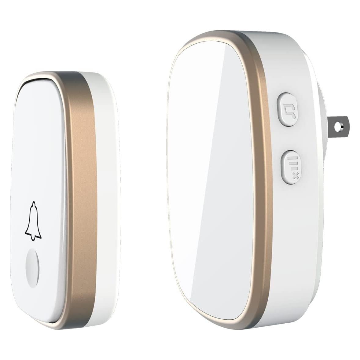 Timbre Inalámbrico AKK 1000ft 52 Tonos 5 Niveles de Volumen