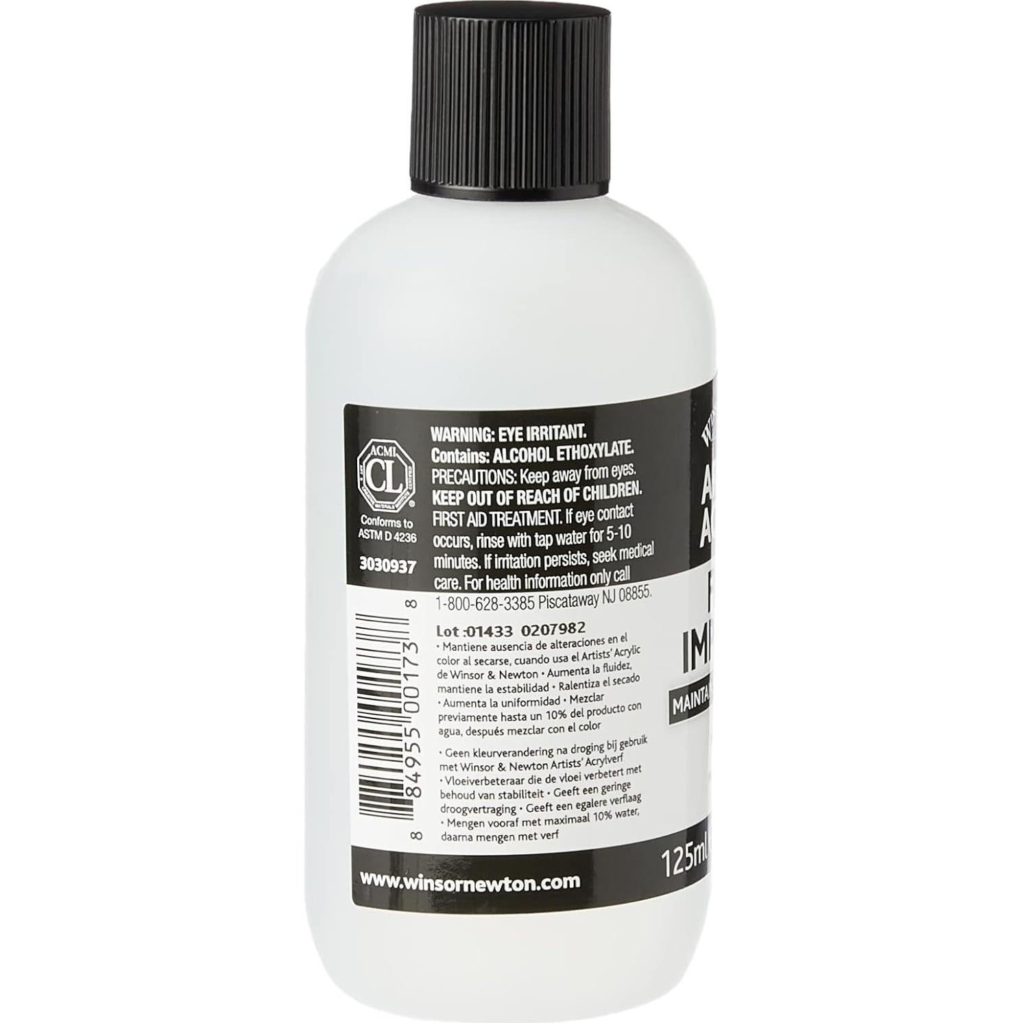 Medium Acrílico Profesional Winsor & Newton 125ml Mejorador de Flujo