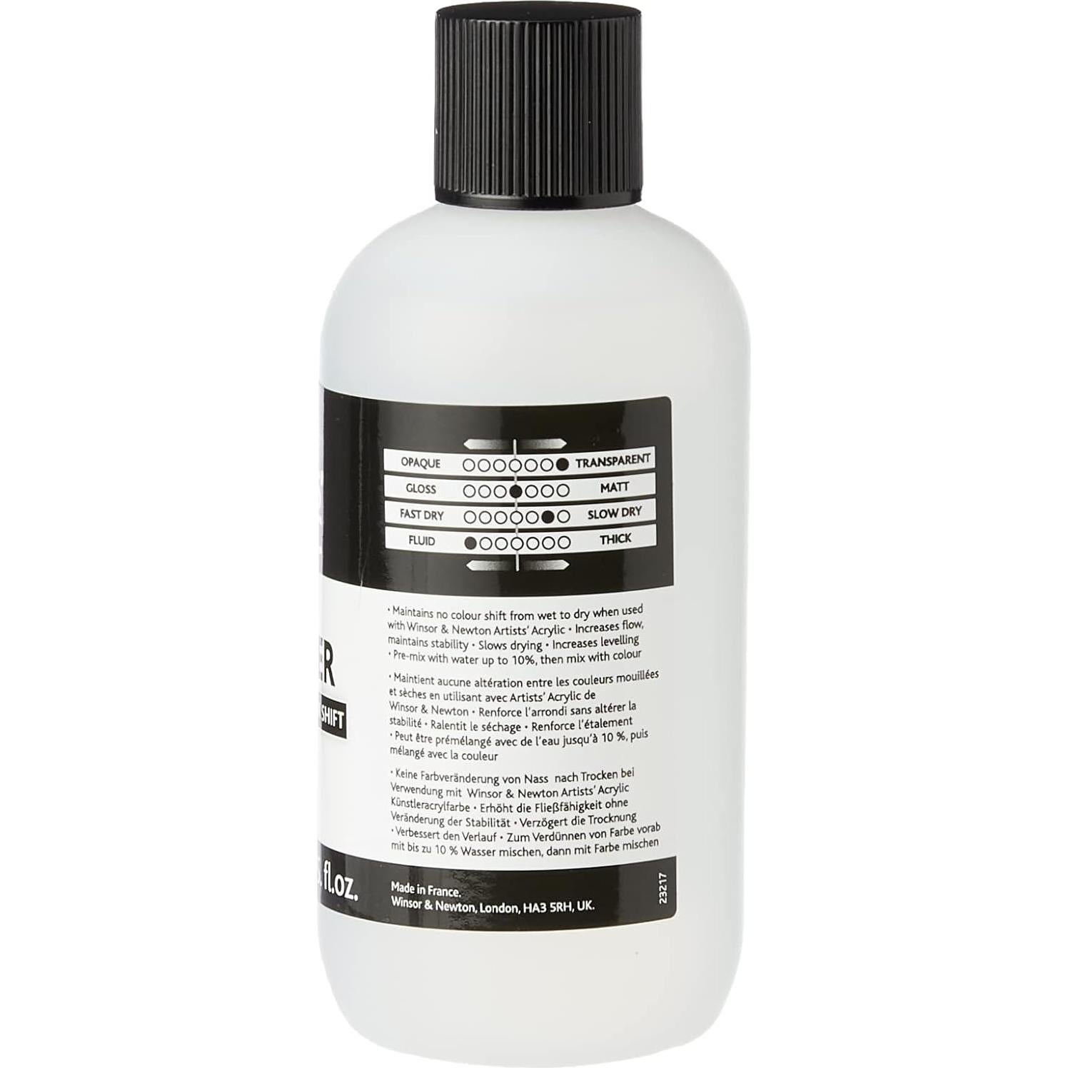 Medium Acrílico Profesional Winsor & Newton 125ml Mejorador de Flujo