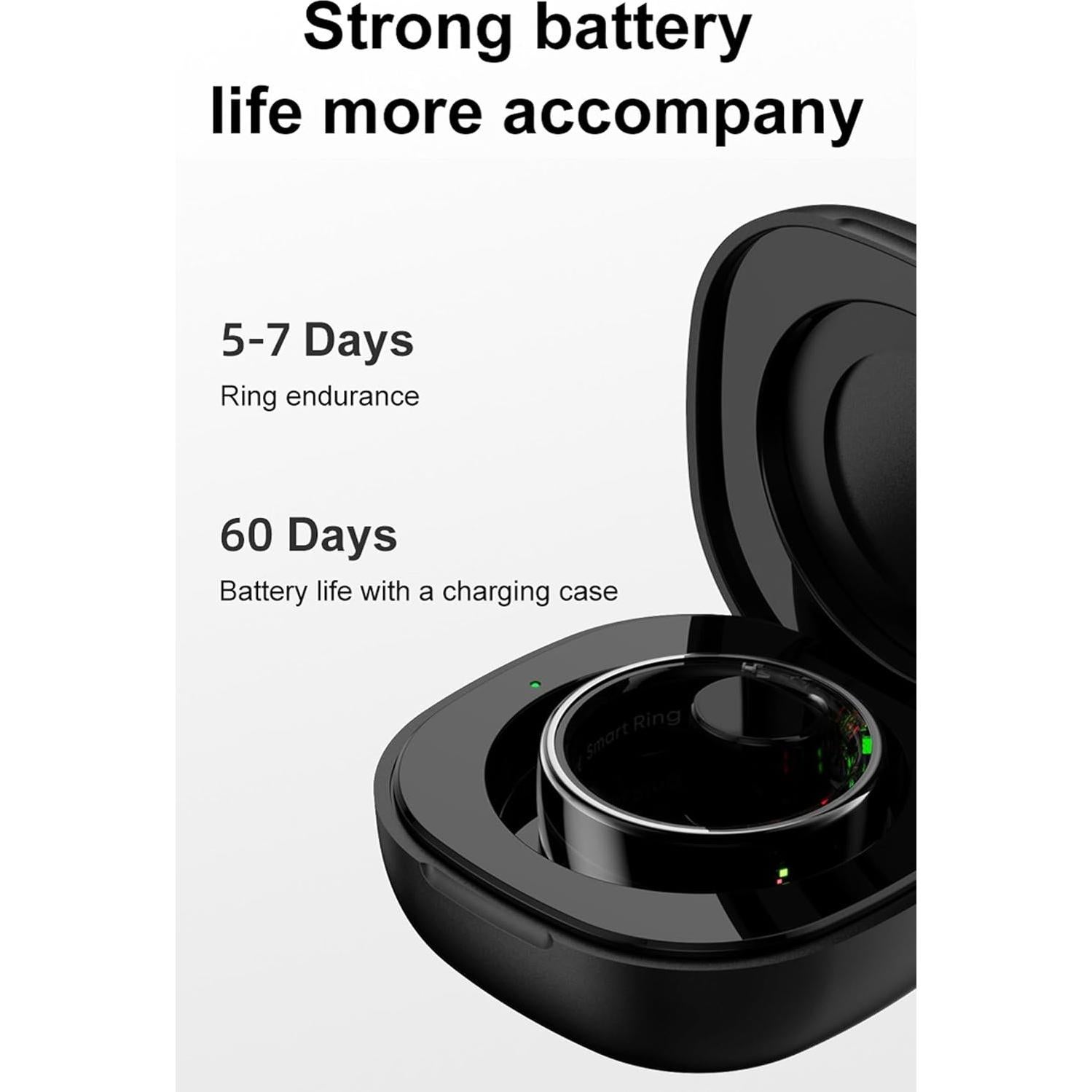 Anillo Inteligente cnBro R08 Monitoreo Salud y Fitness