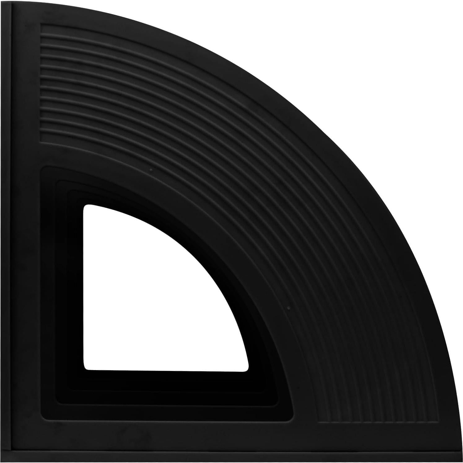 Soporte de Revista SAYEEC 4 Compartimentos Negro Organizador