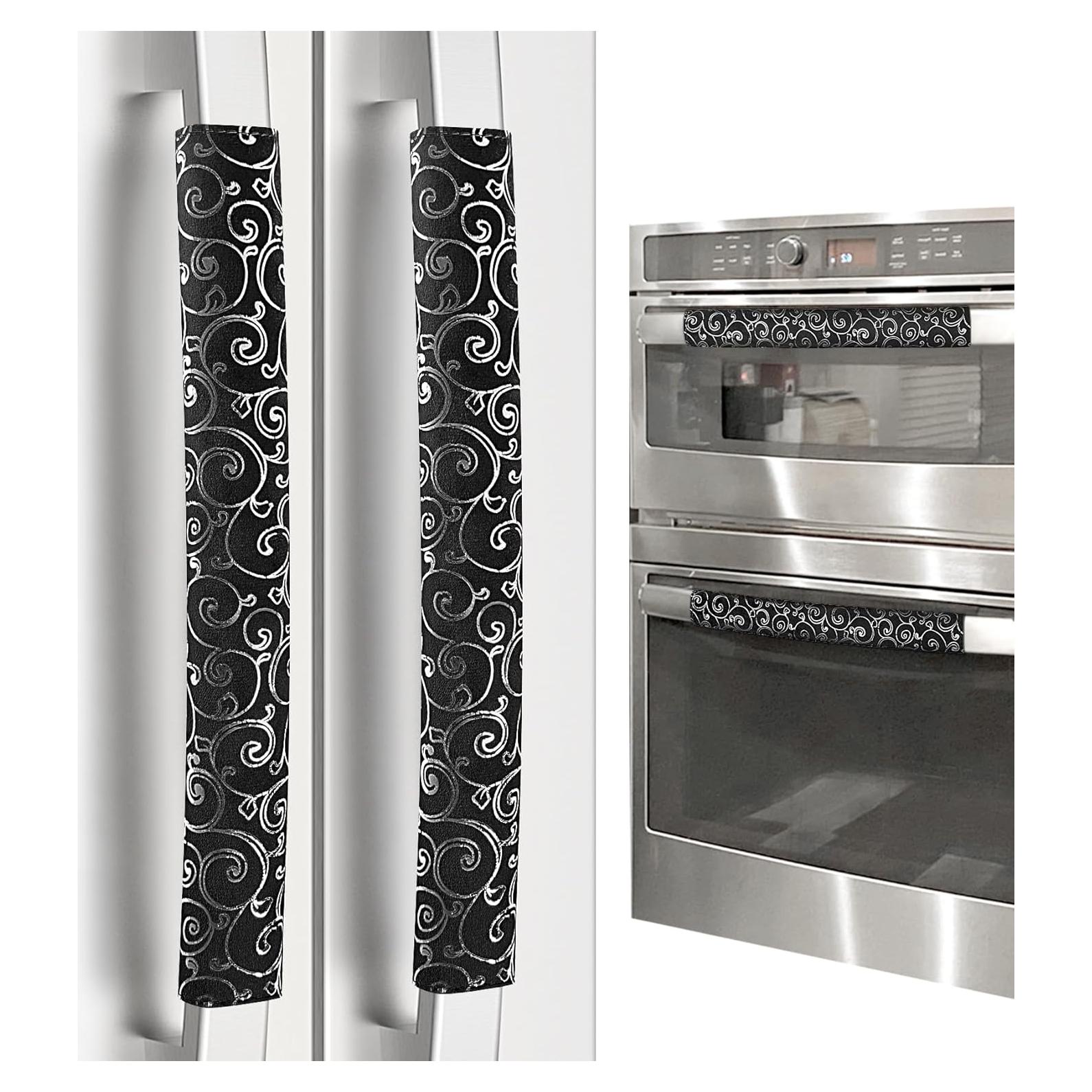 Cubiertas para Manijas de Refrigerador Luludamier - Juego de 4, Antideslizantes