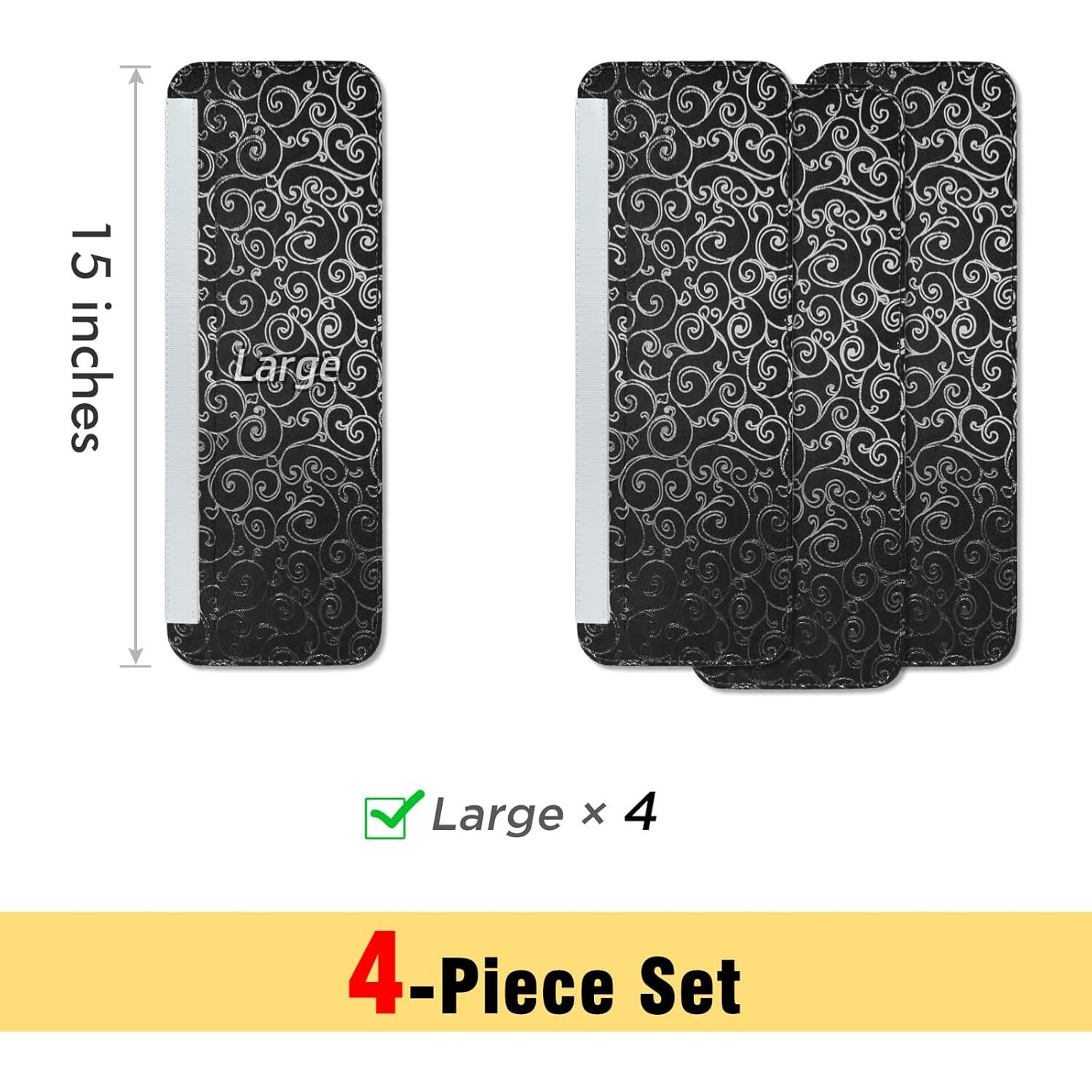 Cubiertas para Manijas de Refrigerador Luludamier - Juego de 4, Antideslizantes