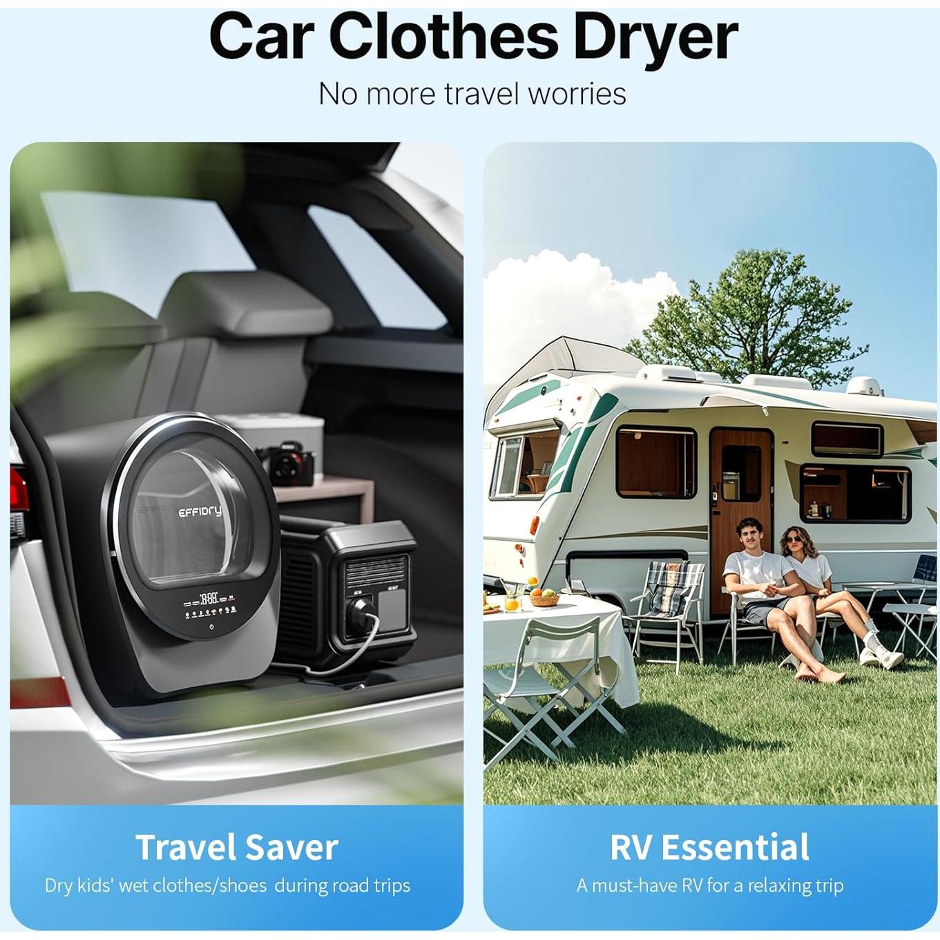 Secadora Compacta Effidry GDZ30-251E 30L 110V Portátil