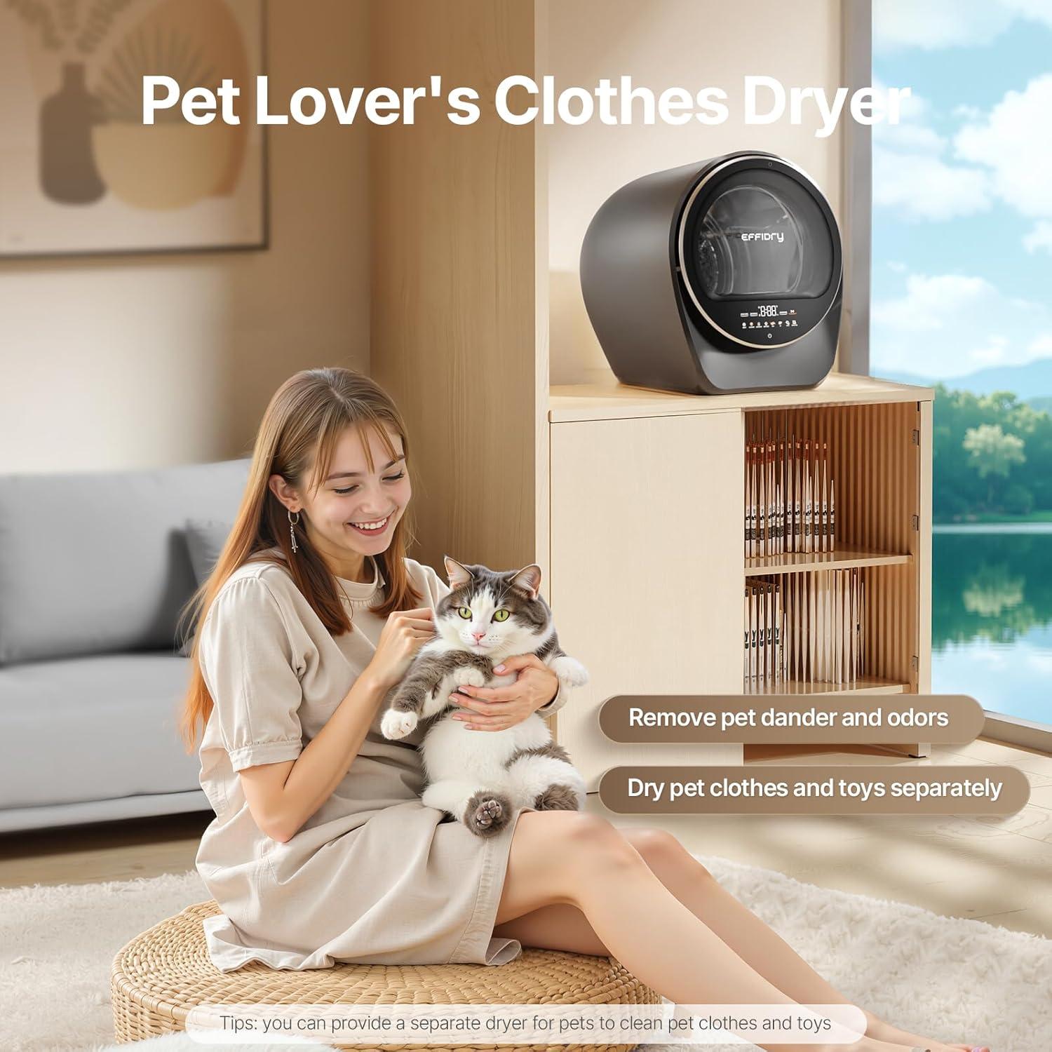 Secadora Compacta Effidry GDZ30-251E 30L 110V Portátil