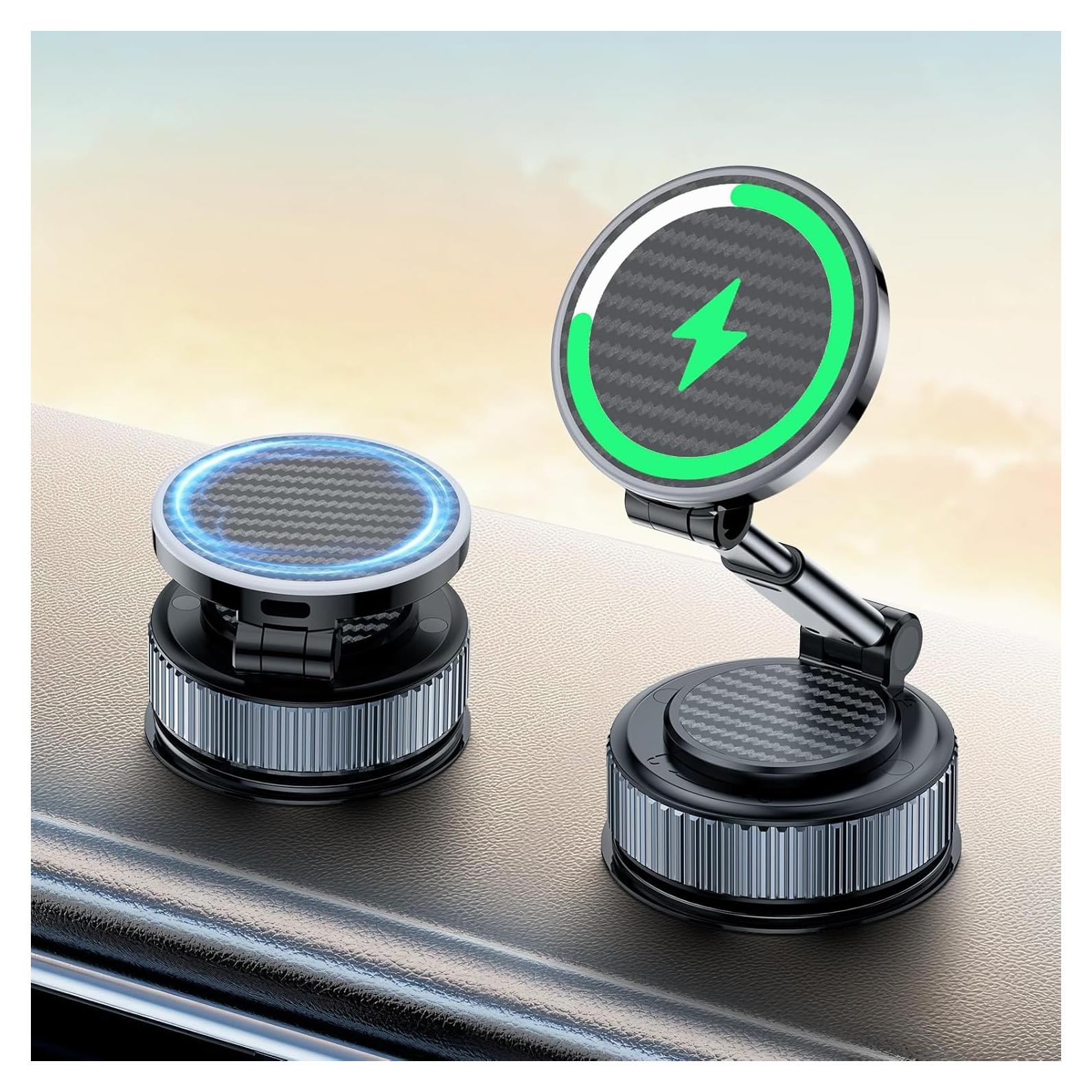 Soporte Magnético para Teléfono CloudValley 15W Ajustable 360°