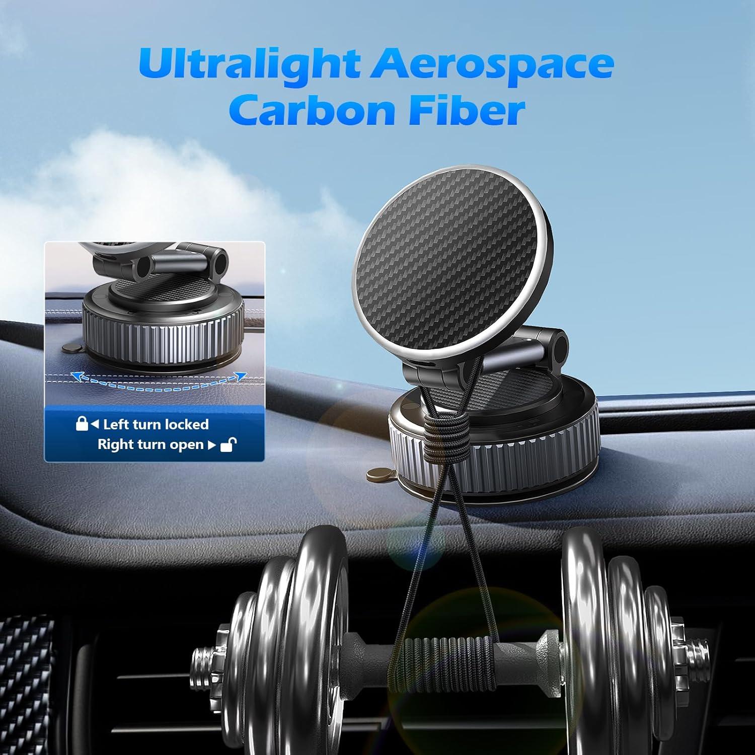 Soporte Magnético para Teléfono CloudValley 15W Ajustable 360°