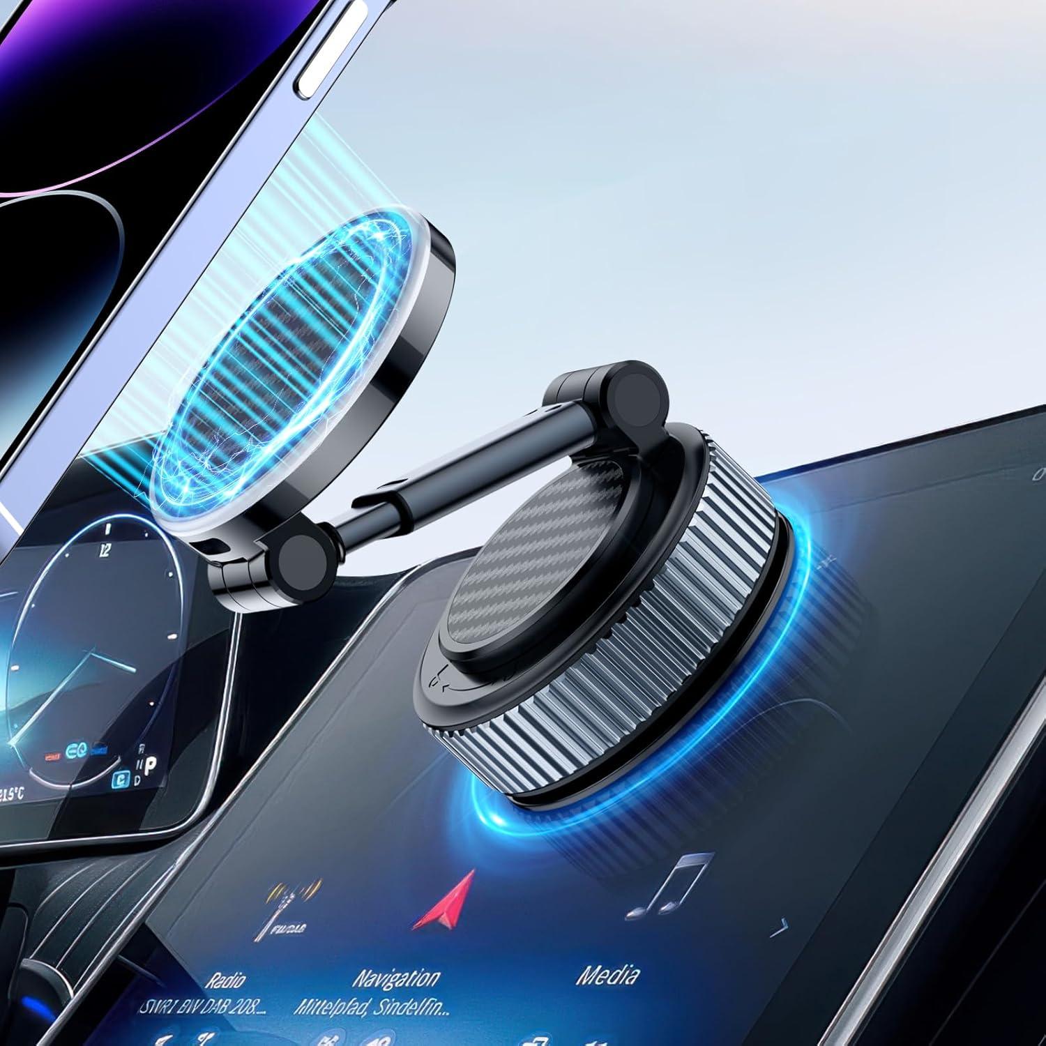 Soporte Magnético para Teléfono CloudValley 15W Ajustable 360°