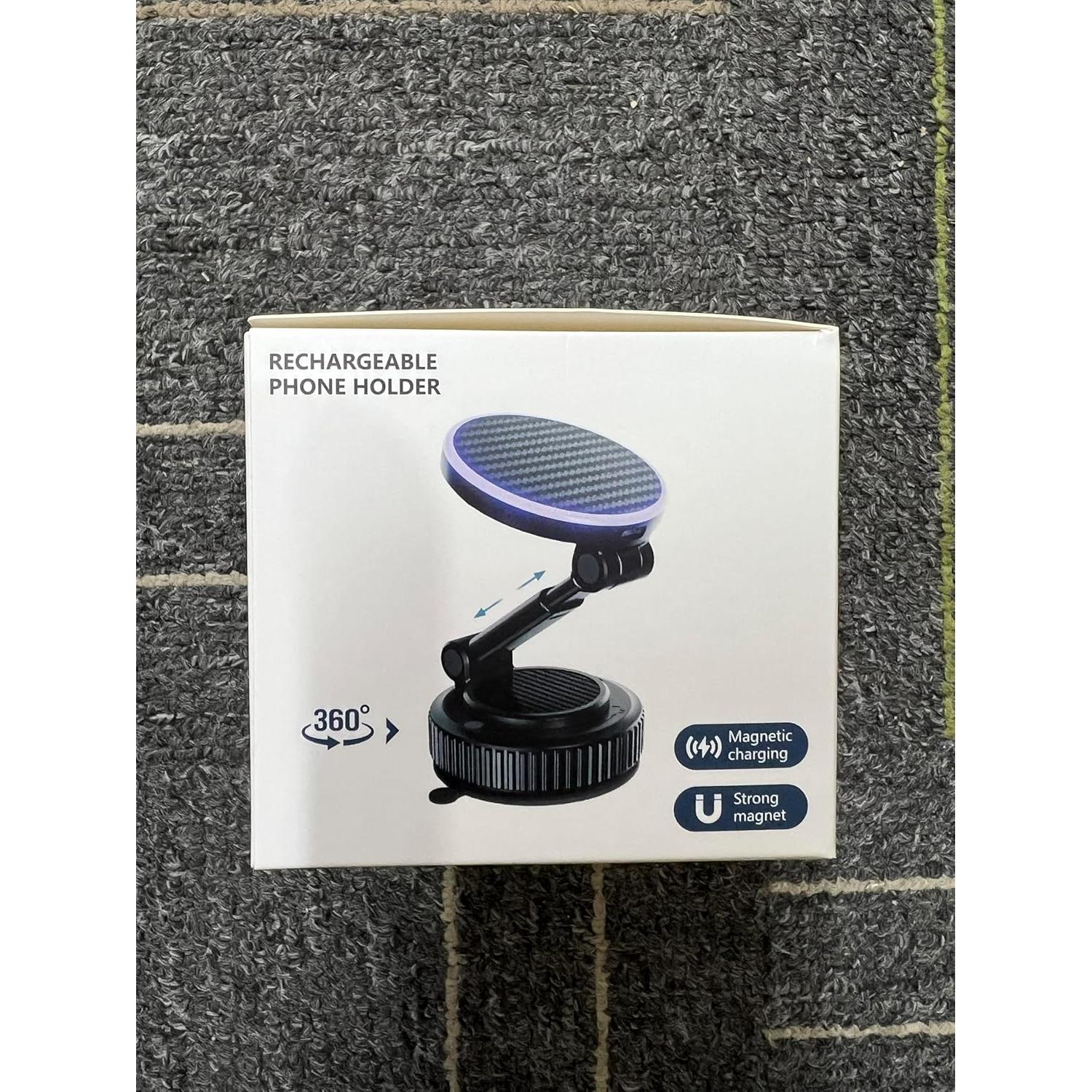 Soporte Magnético para Teléfono CloudValley 15W Ajustable 360°