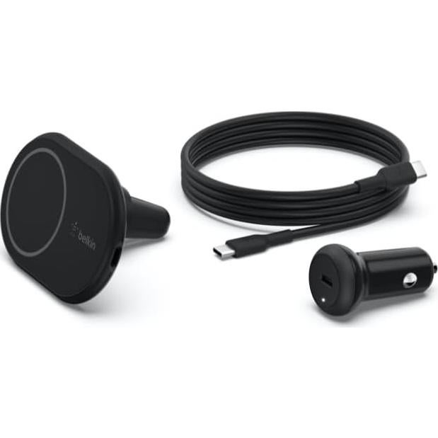 Cargador Inalámbrico Magnético para Auto Belkin 20W MagSafe