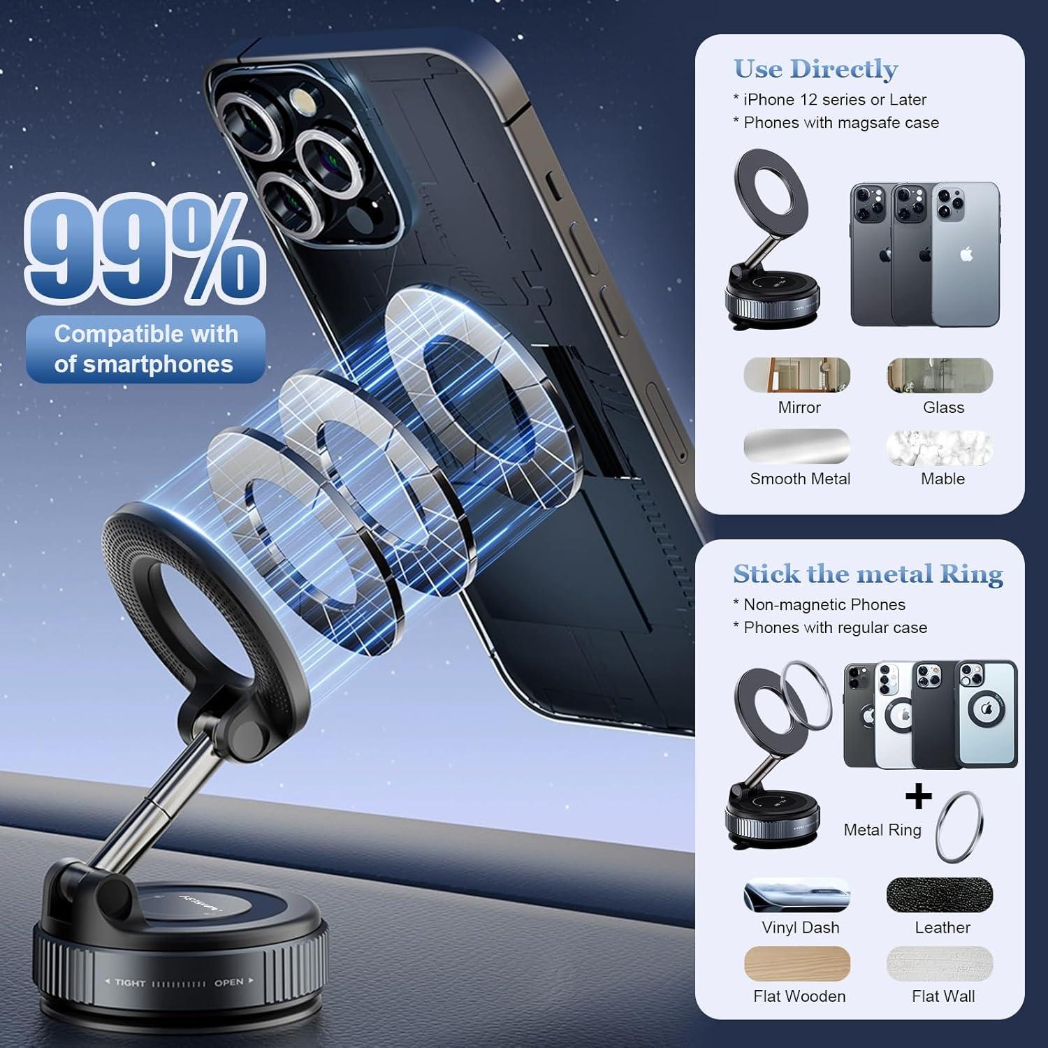 Soporte Magnético para Teléfono VALKYRUSH para Coche 360°