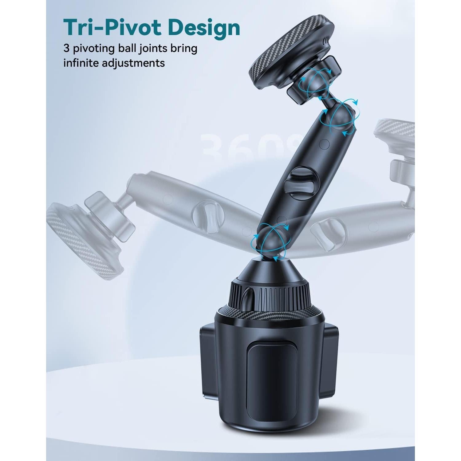 Soporte Cargador Magnético Inalámbrico EXELIQ para iPhone 16-12