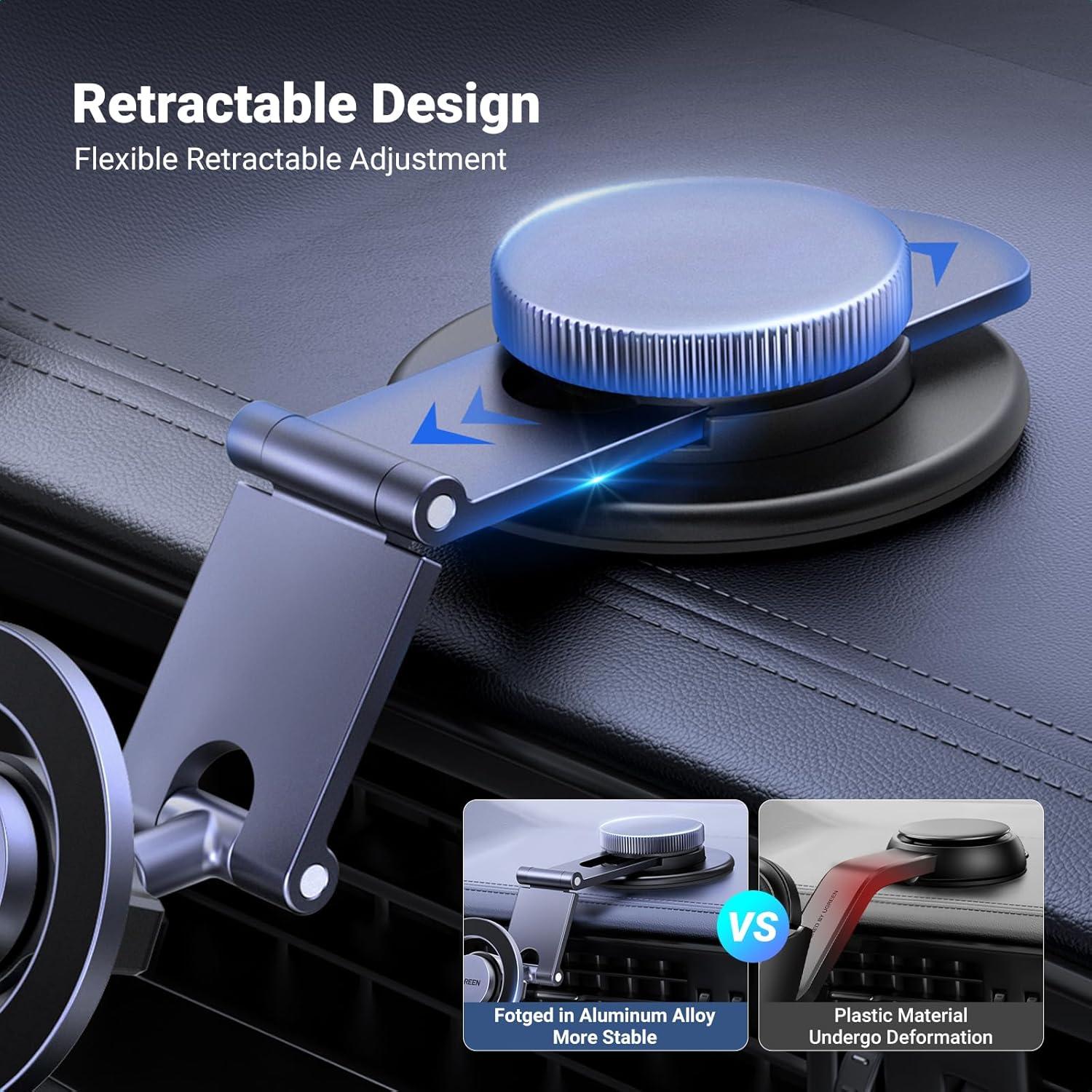 Soporte Magnético para Coche UGREEN MagSafe 360° para iPhone