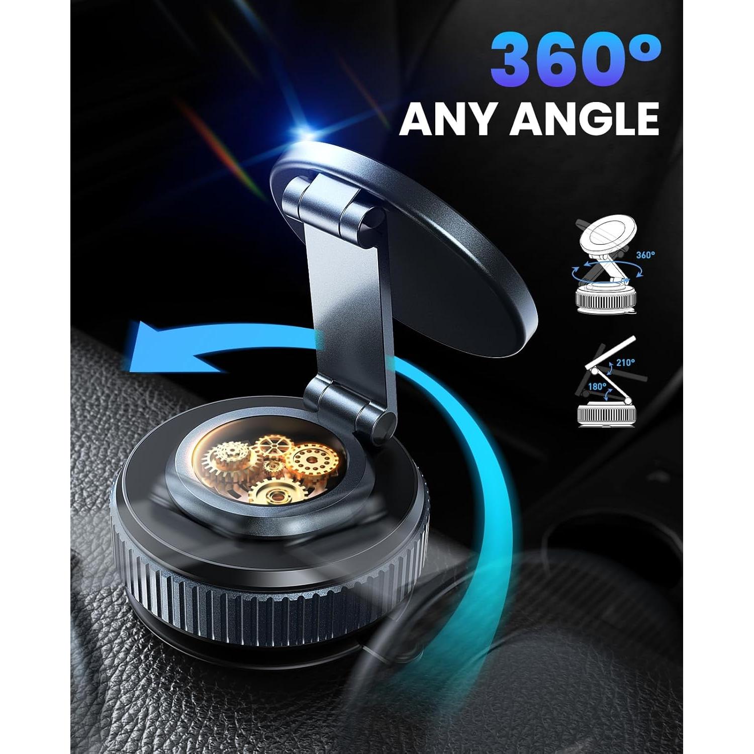 Soporte Magnético para Teléfono de Coche Jononser 360° Ajustable