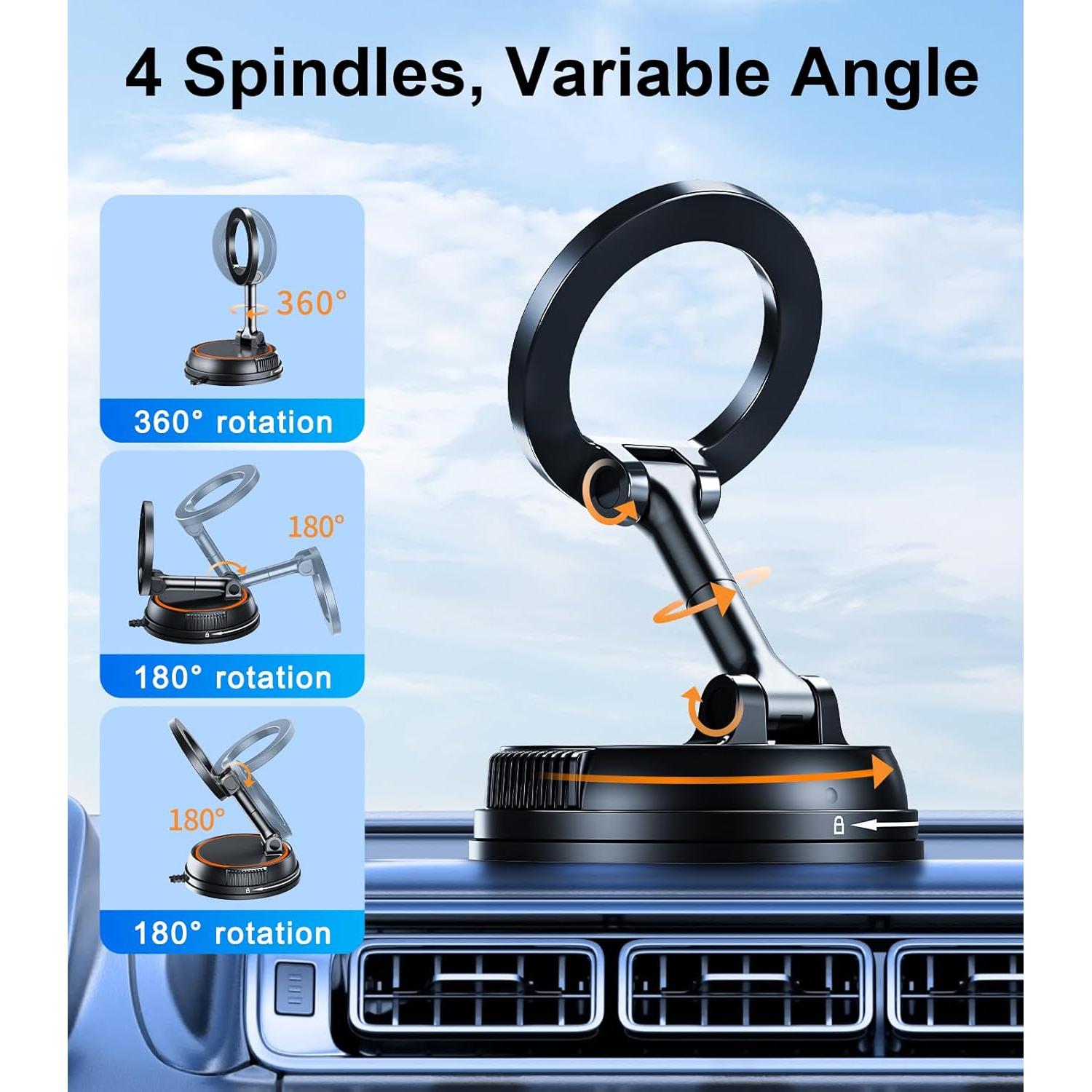 Soporte Magnético para Teléfono de Coche HIYJEN HJ-X20-XPZJ