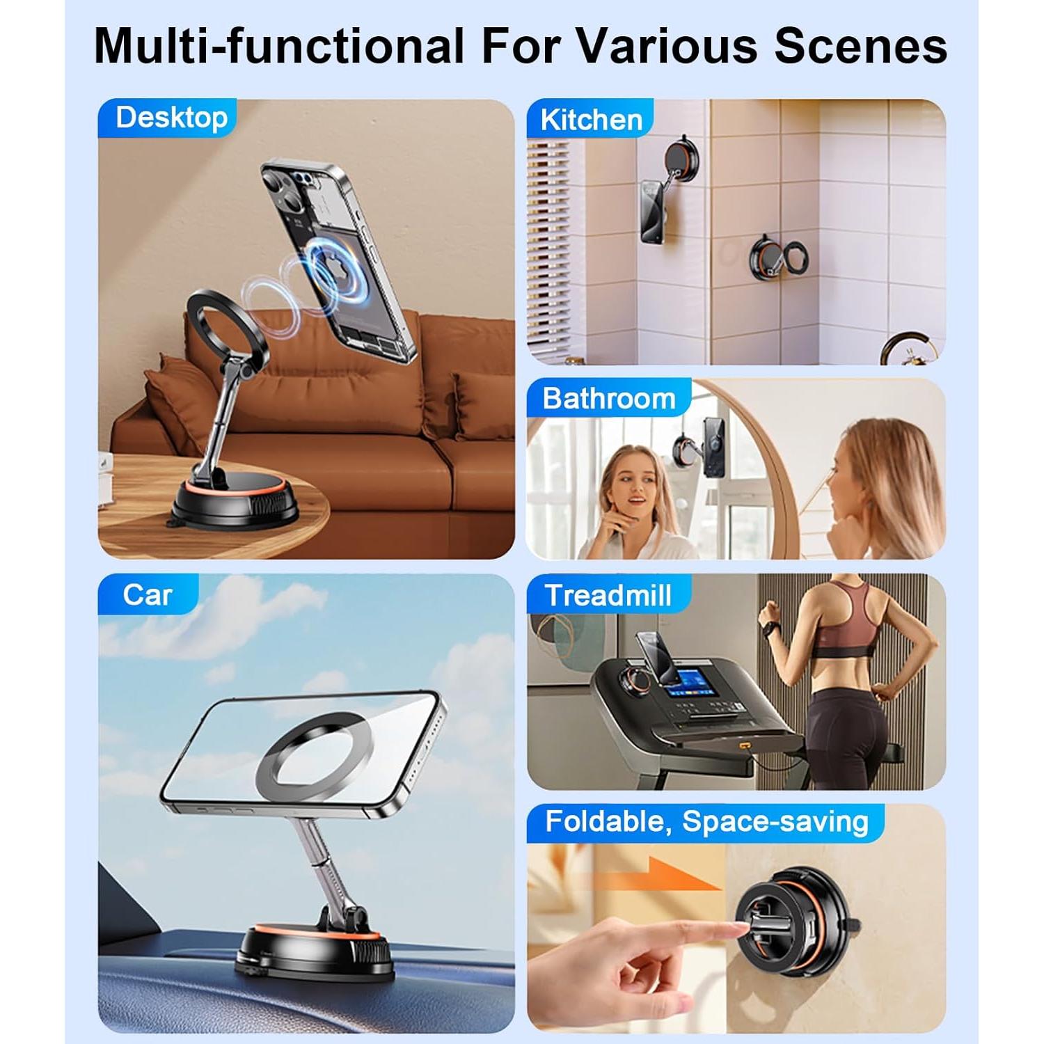 Soporte Magnético para Teléfono de Coche HIYJEN HJ-X20-XPZJ