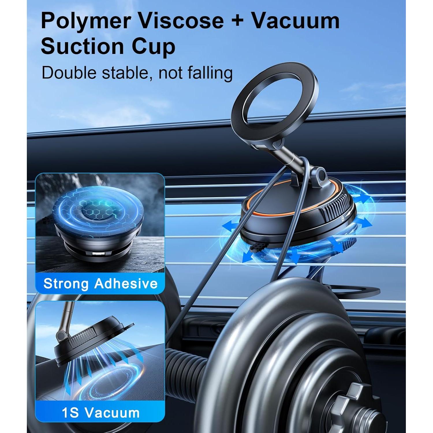 Soporte Magnético para Teléfono de Coche HIYJEN HJ-X20-XPZJ