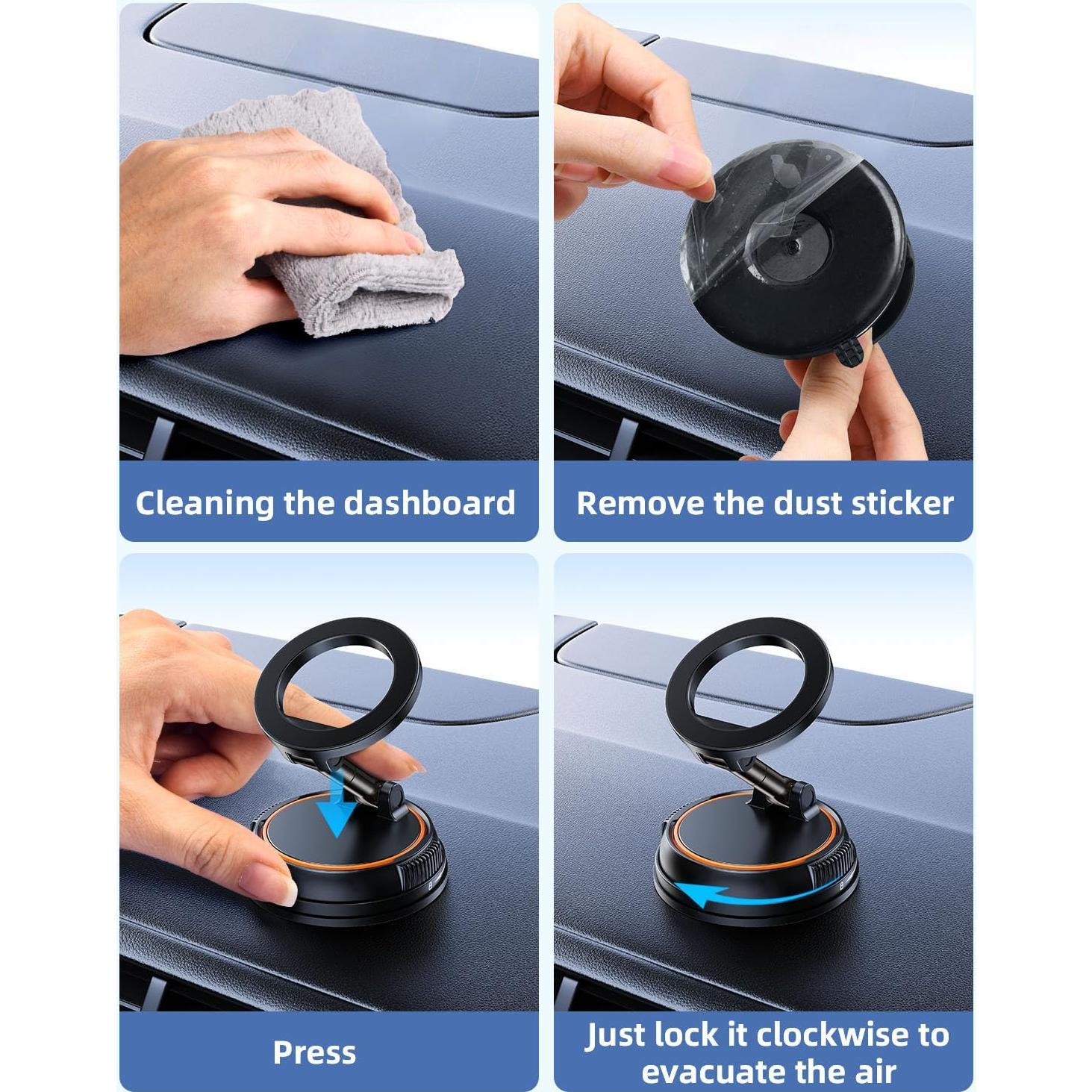 Soporte Magnético para Teléfono de Coche HIYJEN HJ-X20-XPZJ