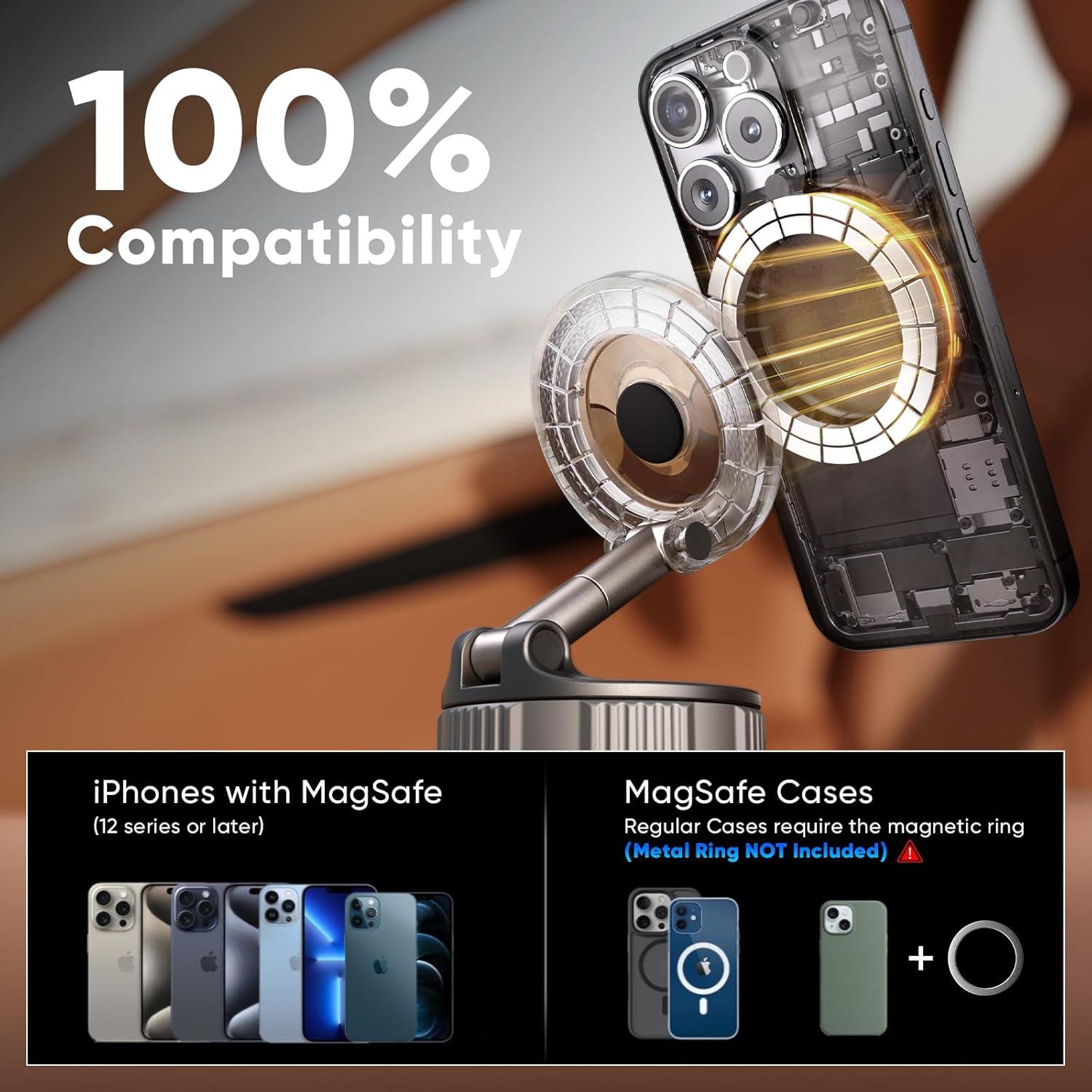 Soporte de Coche Magnético Estbuc Magsafe Ajustable 360°