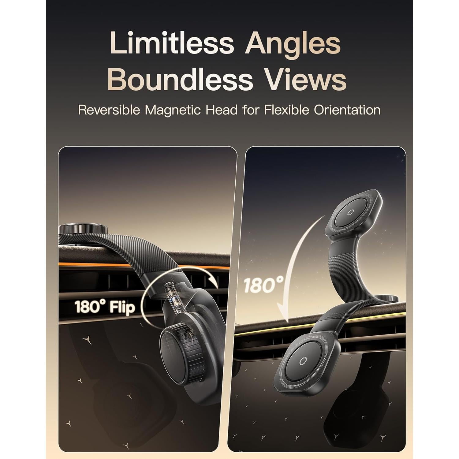 Soporte Magnético para Teléfono Baseus C03 para Coche - Ajustable y Resistente