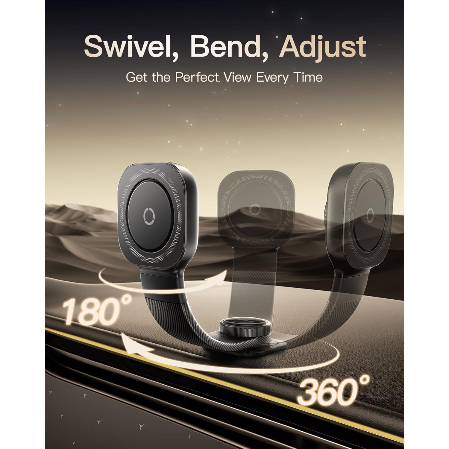 Soporte Magnético para Teléfono Baseus C03 para Coche - Ajustable y Resistente