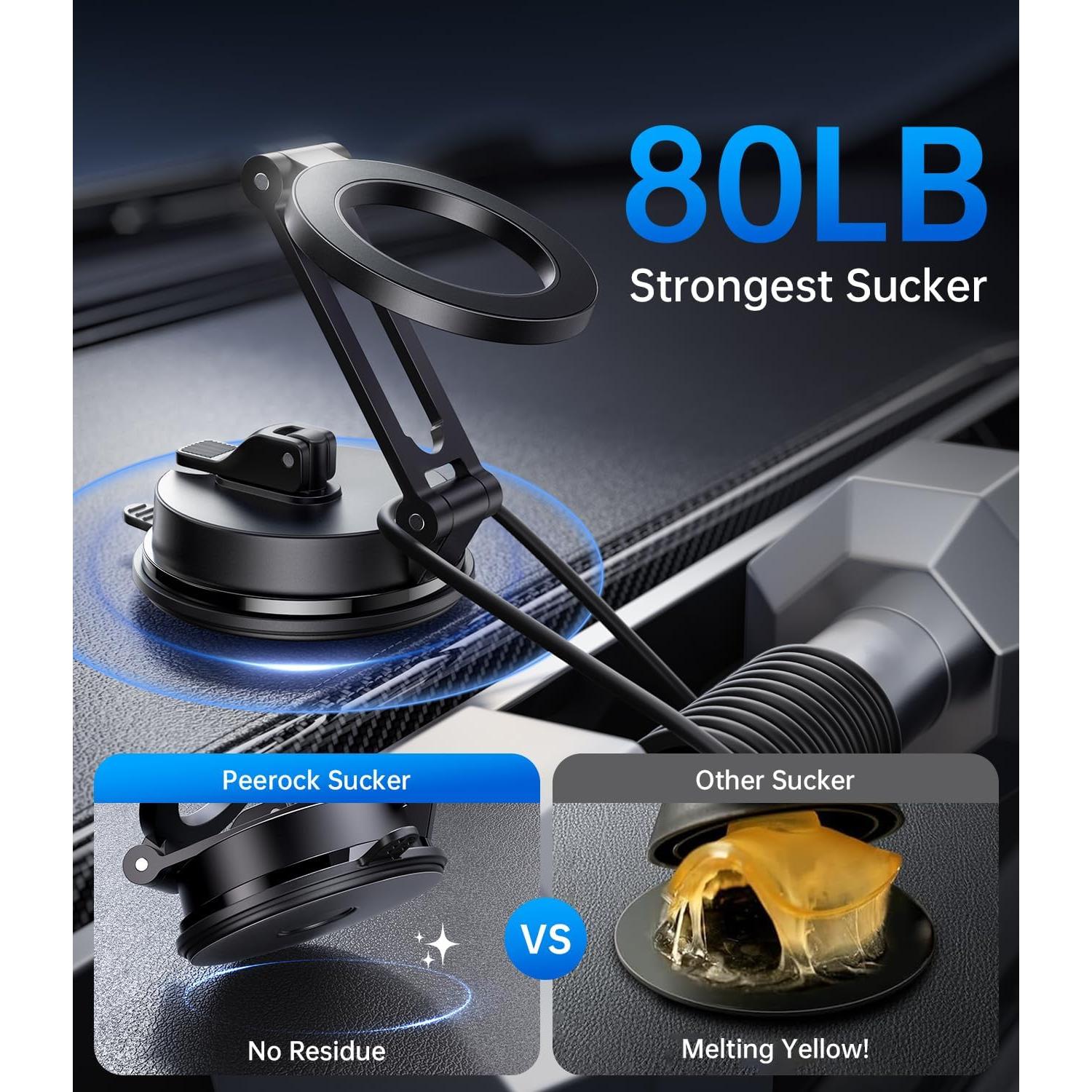 Soporte para Teléfono de Coche Peerock Magnético 360°