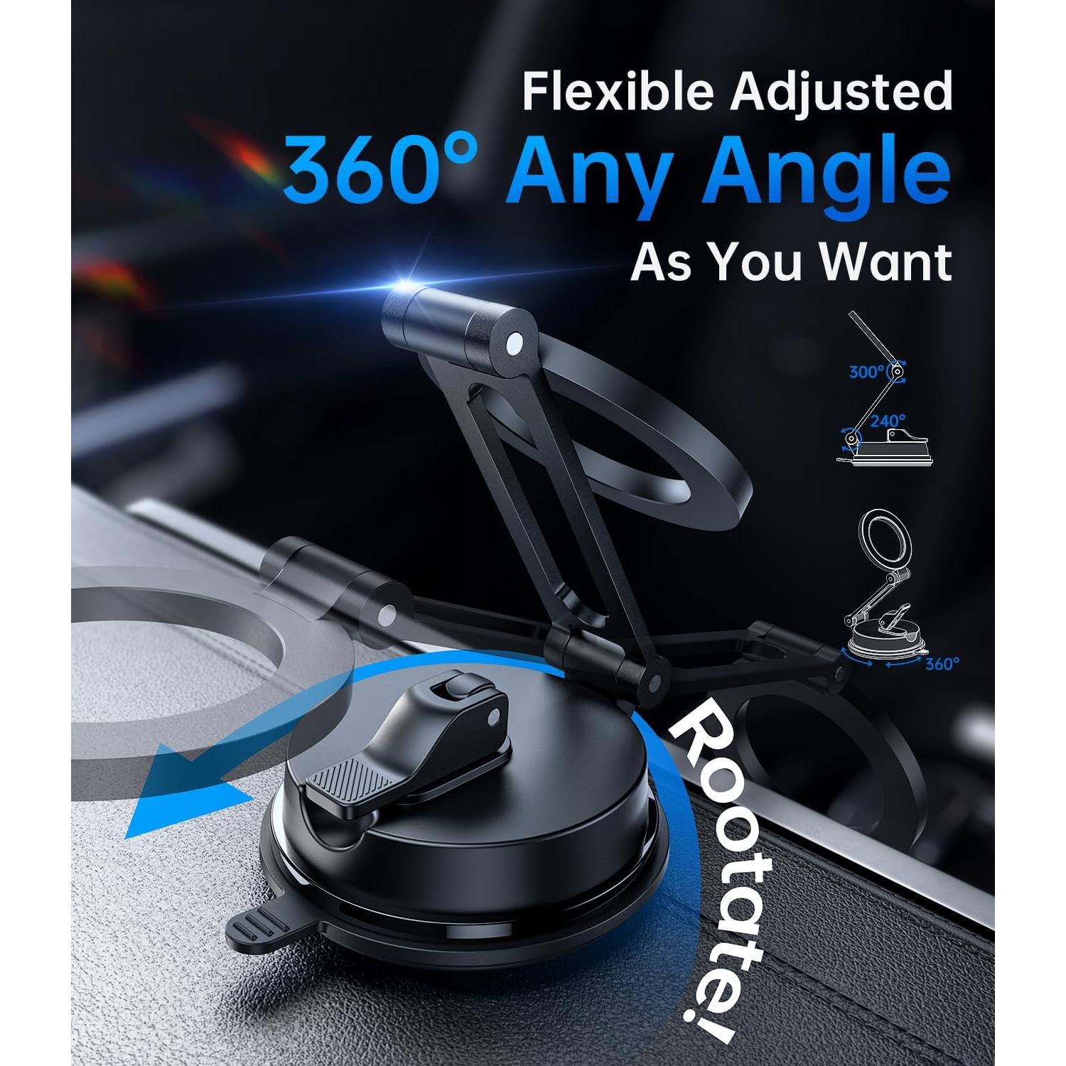 Soporte para Teléfono de Coche Peerock Magnético 360°