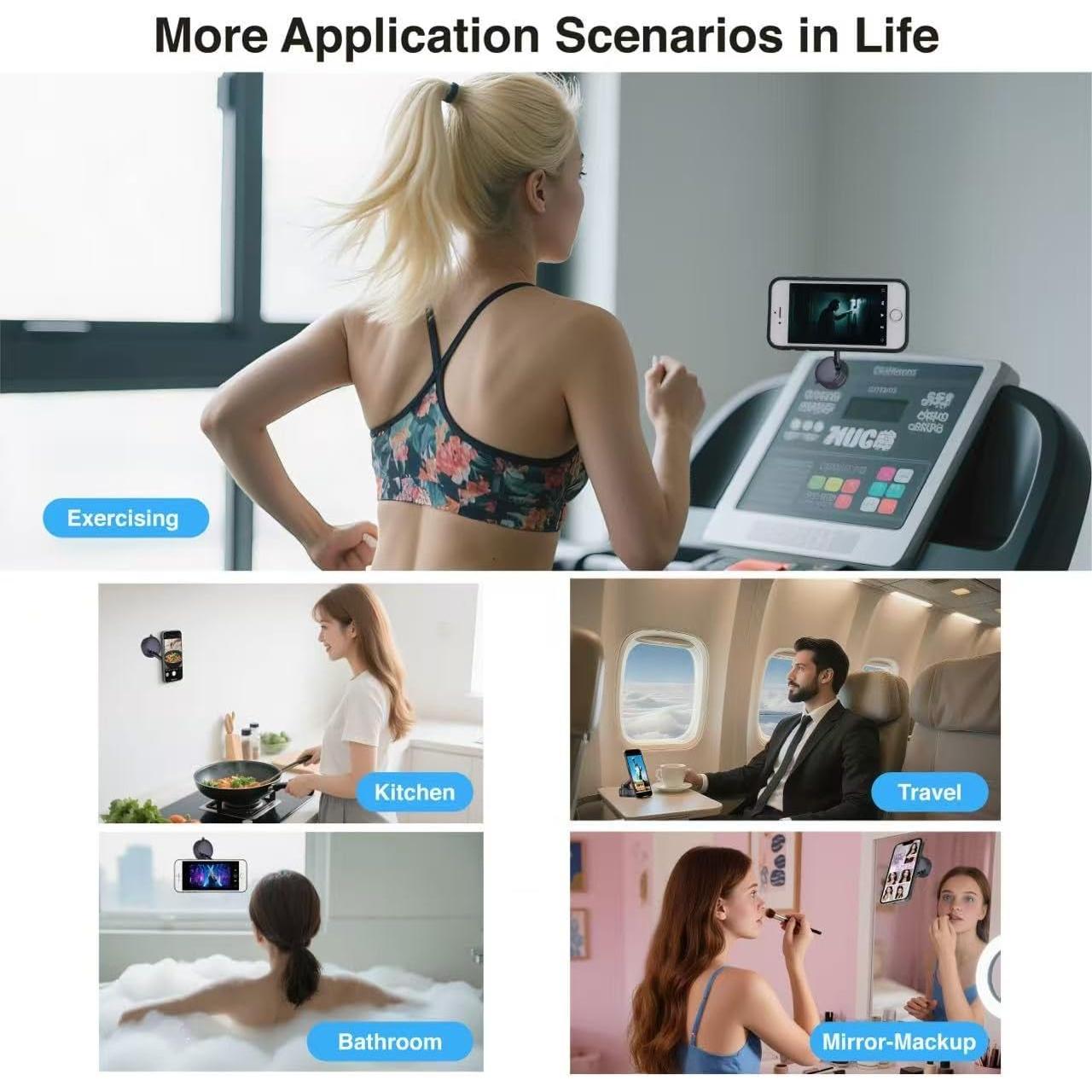 Soporte Magnético para Teléfono Shiningwell CH-10 360° Ajustable