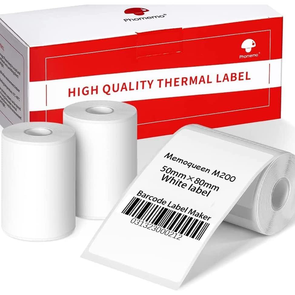 Etiquetas Phomemo M220 - 3 Rollos, 100 Etiquetas Cuadradas