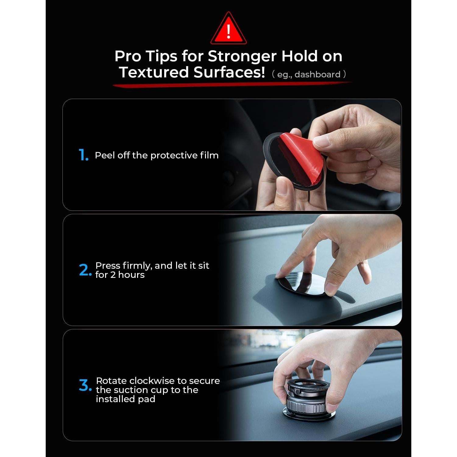 Soporte de Teléfono Magnético MRGLAS 2026 Rotación 360° para Coche