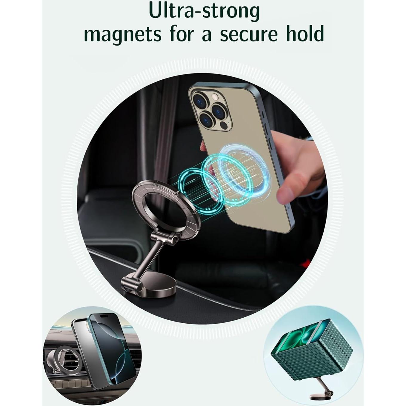 Soporte Magnético para Teléfono de Coche Affinity AF-219-02