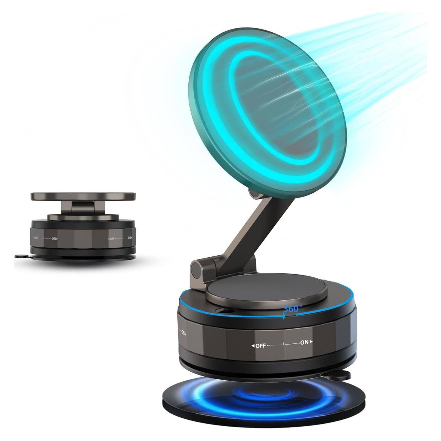 Soporte Magnético para Teléfono SELECT MASTER T302B Plegable 360°