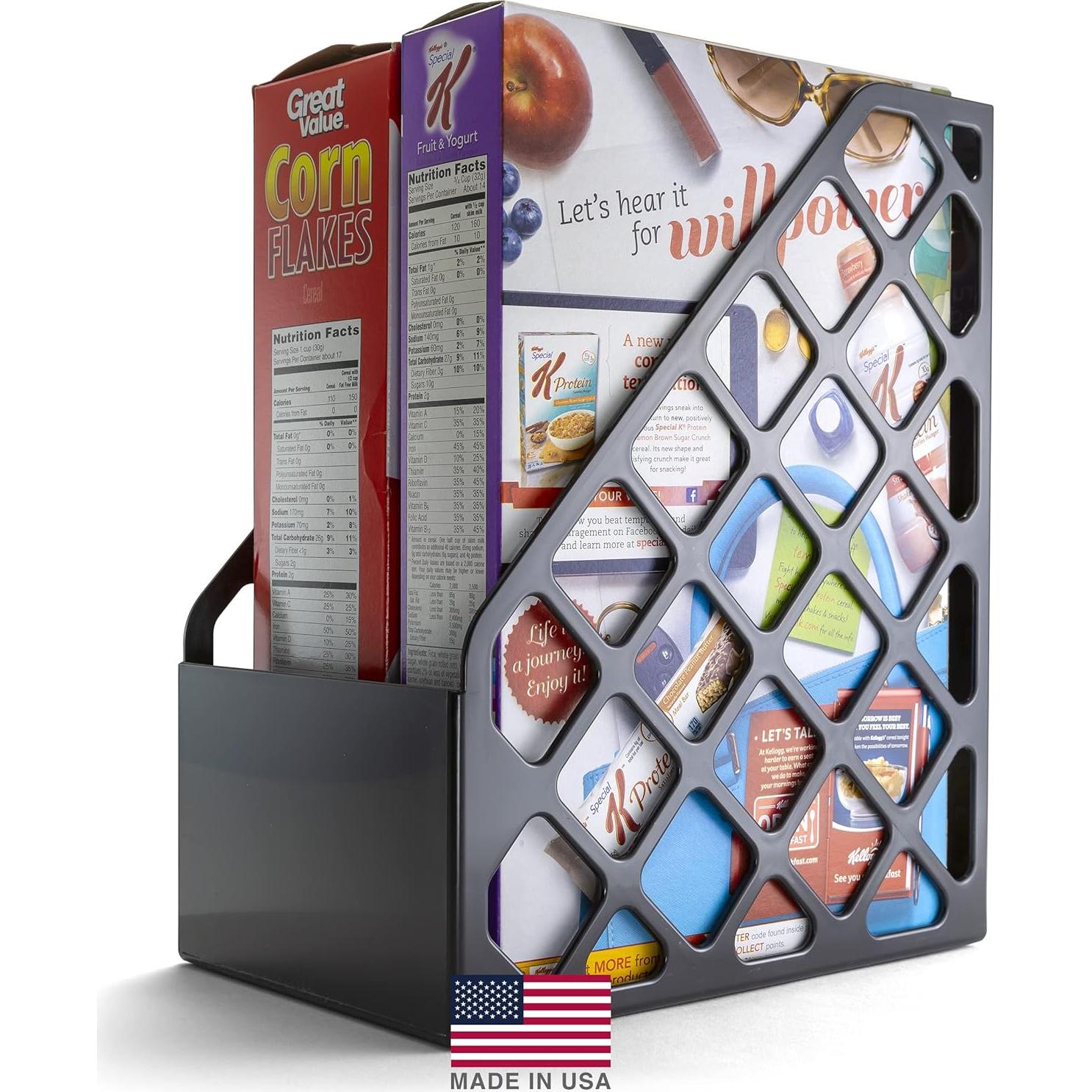 Archivo de Revistas Officemate 6 Unidades Cartón Reciclado Negro