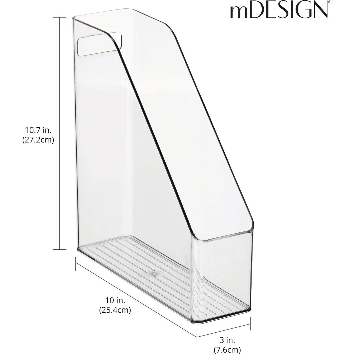 Organizador de Archivos Vertical mDesign Slim 27x25x7.6cm