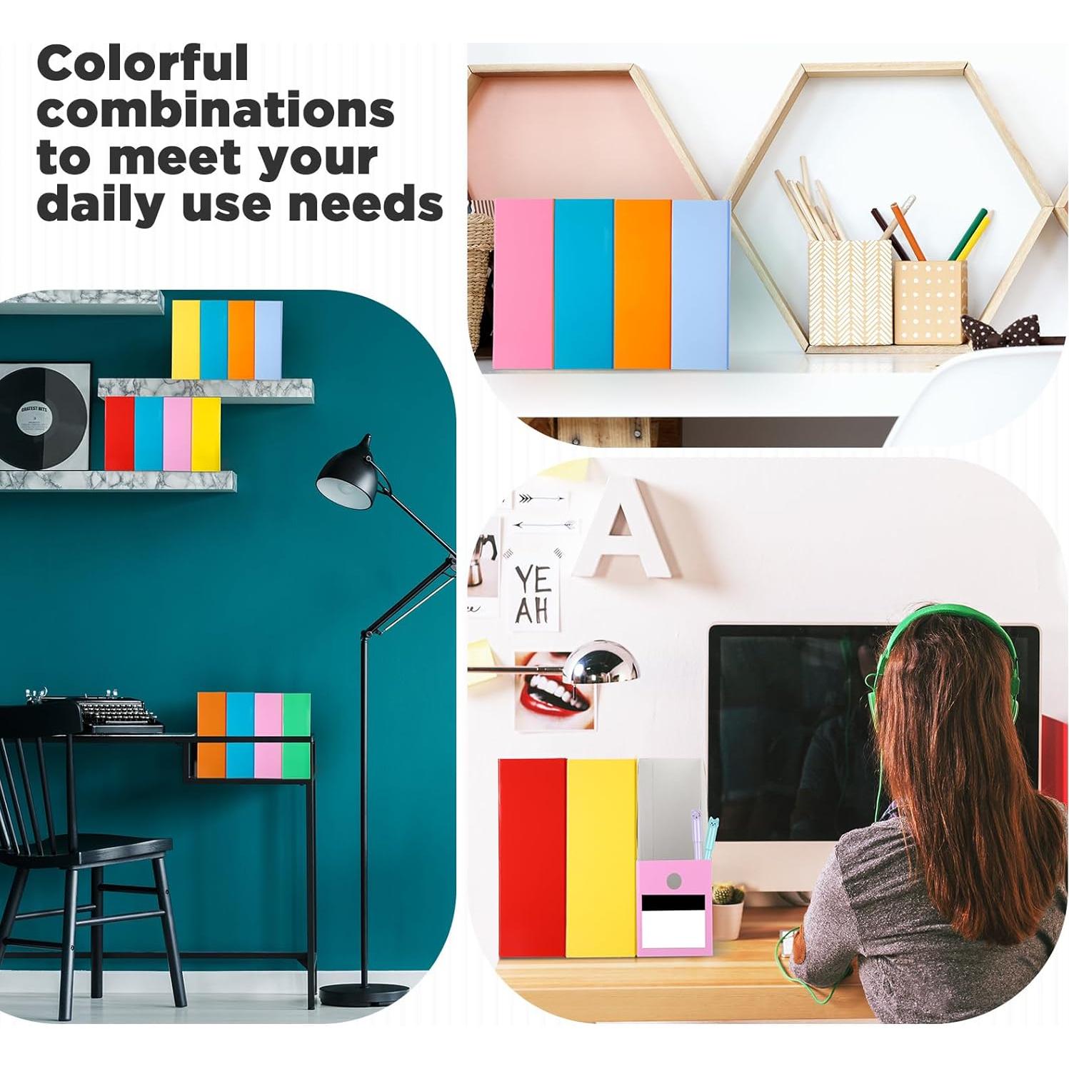 Conjunto de Soporte para Revistas Jutom 64 Piezas Cartón Plegable