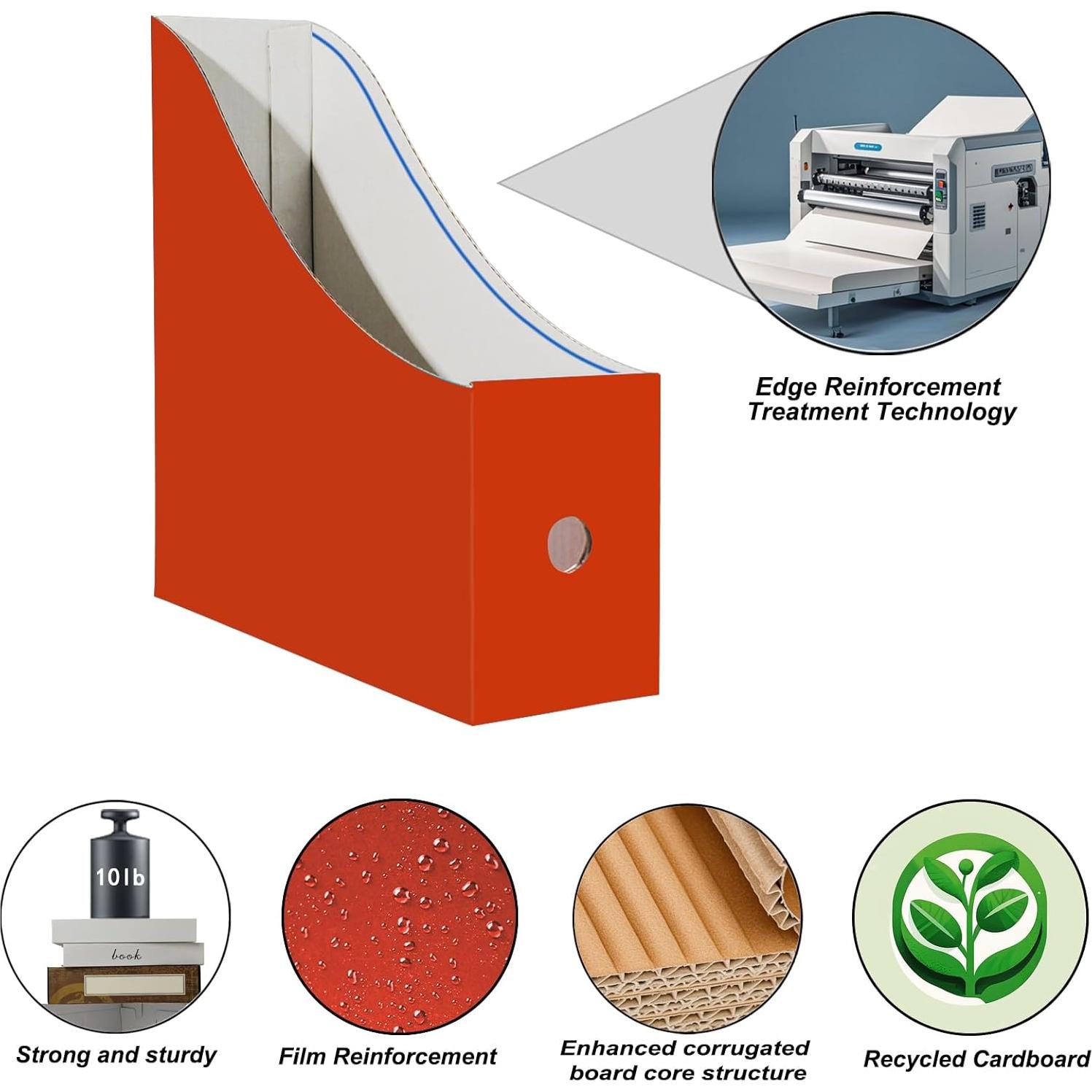 Soporte de Revista Limitliho 24 Pack Multicolor 26.9x25.9x8.9 cm