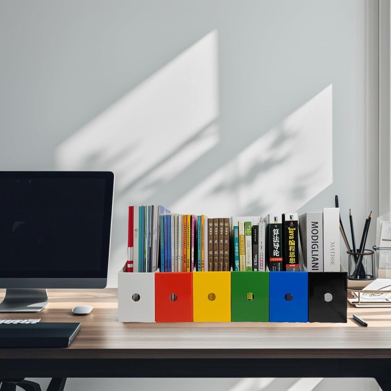 Soporte de Revista Limitliho 24 Pack Multicolor 26.9x25.9x8.9 cm