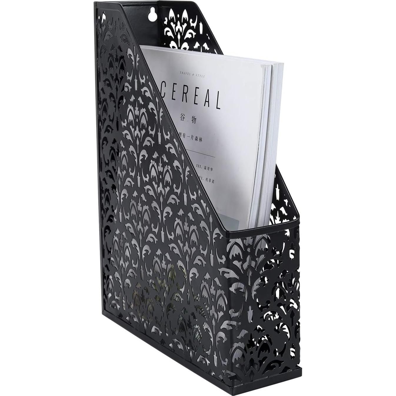 Soporte de Archivo de Metal EasyPAG Negro - Organizador Legal