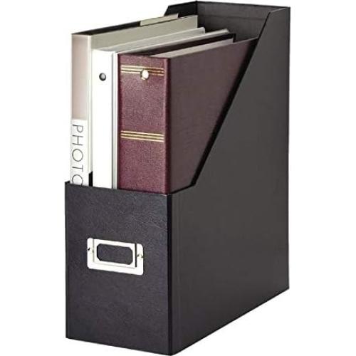 Archivo de Revistas Jumbo Snap-N-Store Negro 33x11.4x28.6cm