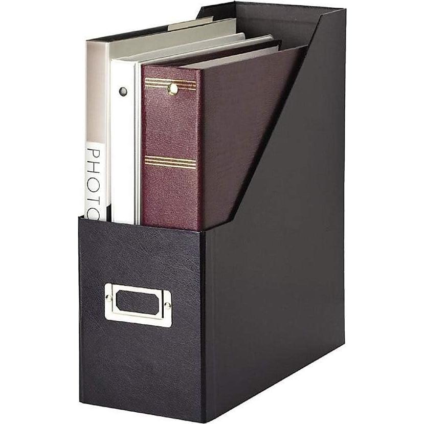Archivo de Revistas Jumbo Snap-N-Store Negro 33x11.4x28.6cm