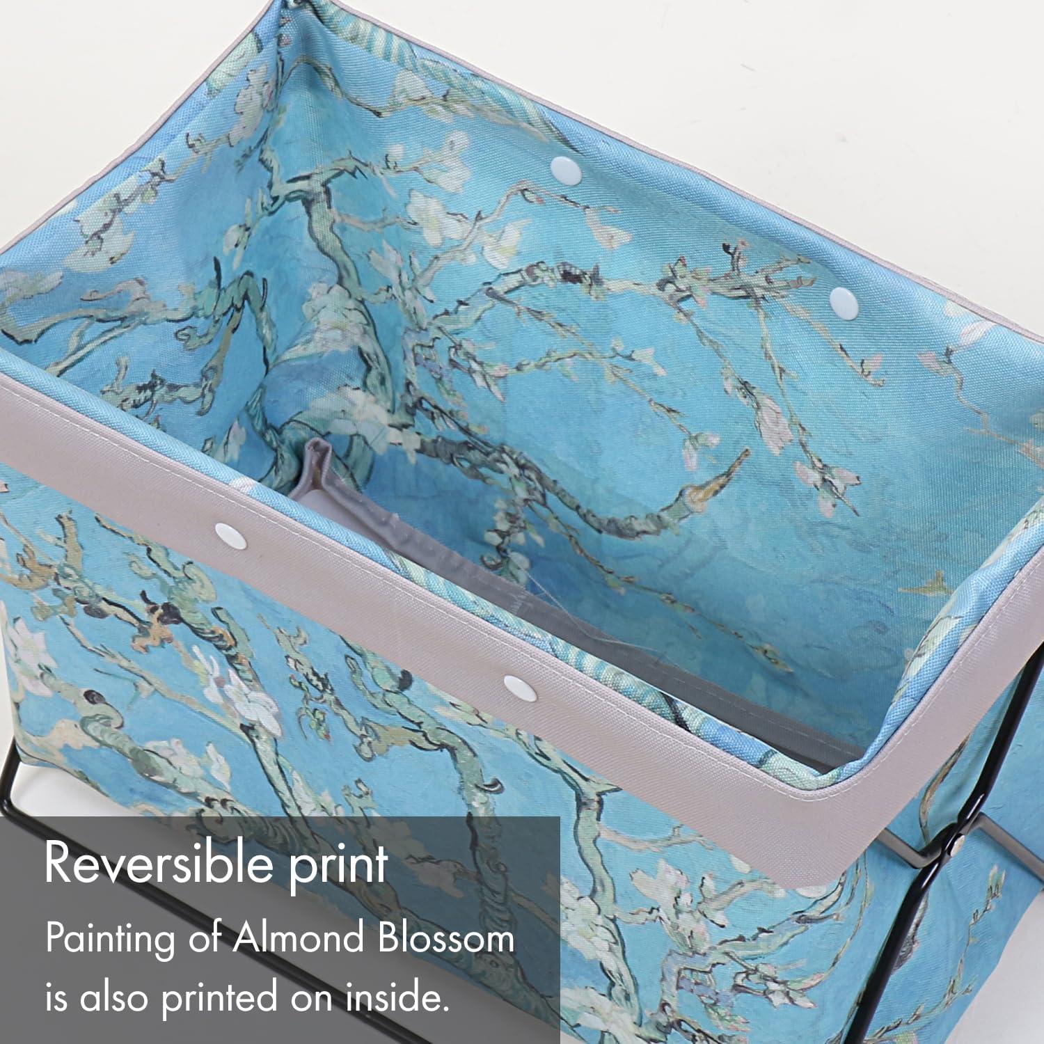 Soporte de Revistas Plegable Astro Flor de Almendro 33x16x25cm