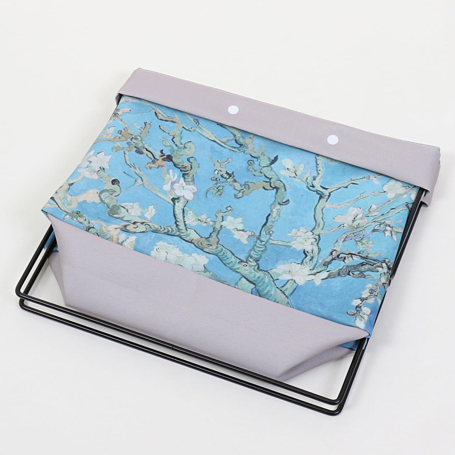 Soporte de Revistas Plegable Astro Flor de Almendro 33x16x25cm