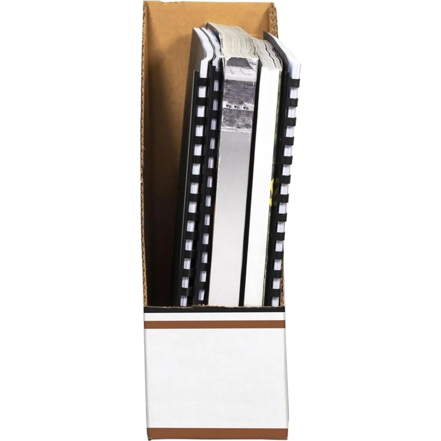 Carpetas para Revistas Fellowes Grano de Madera Paquete 12