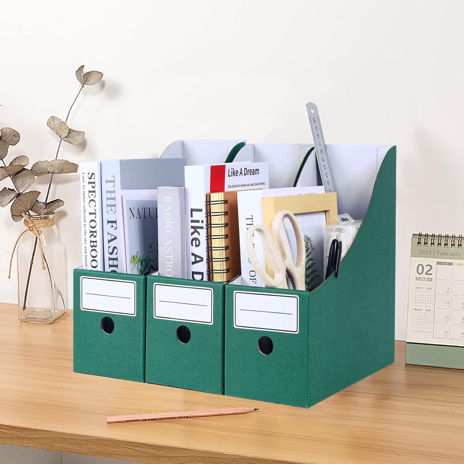 Soporte para Revistas Komstuon Verde - Paquete de 6 Unidades