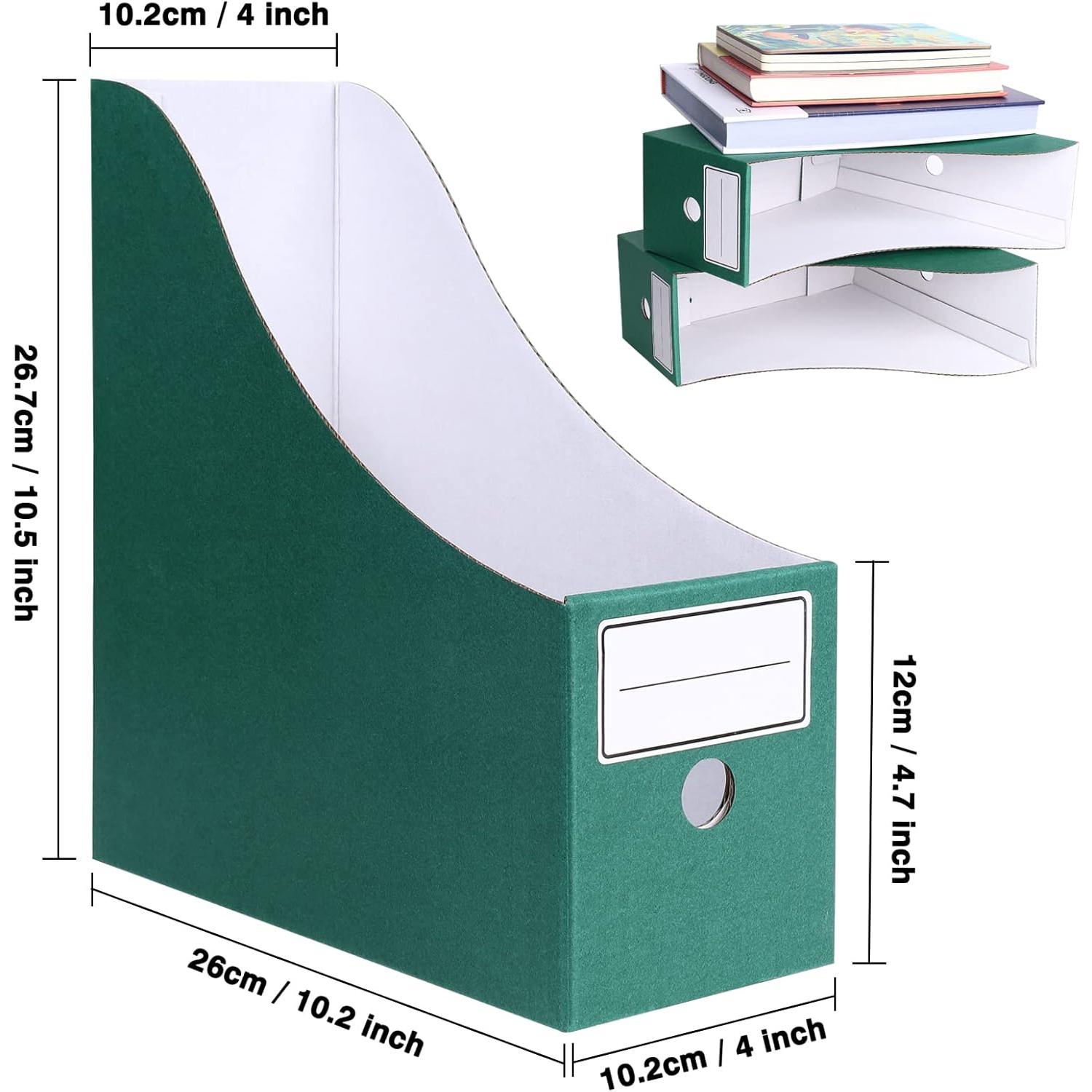 Soporte para Revistas Komstuon Verde - Paquete de 6 Unidades