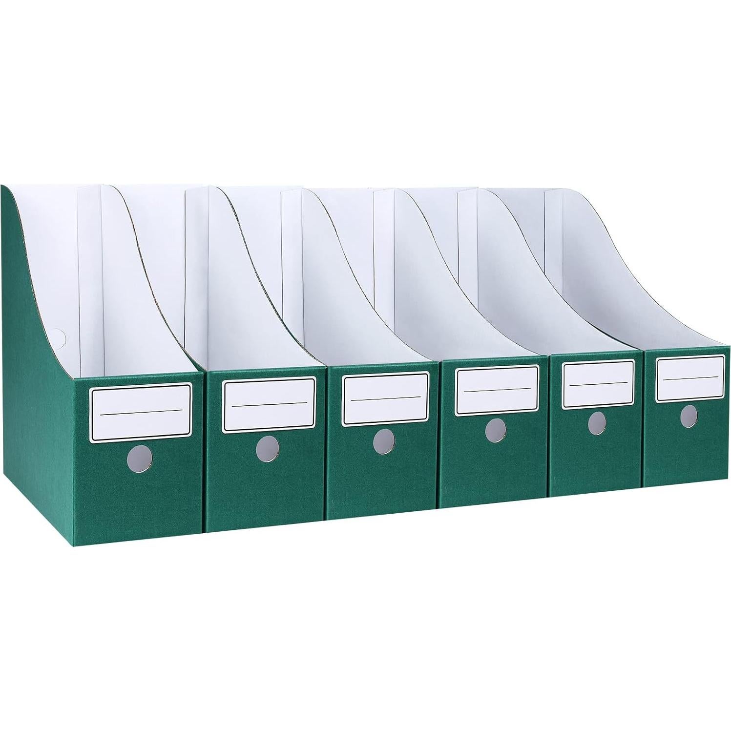 Soporte para Revistas Komstuon Verde - Paquete de 6 Unidades